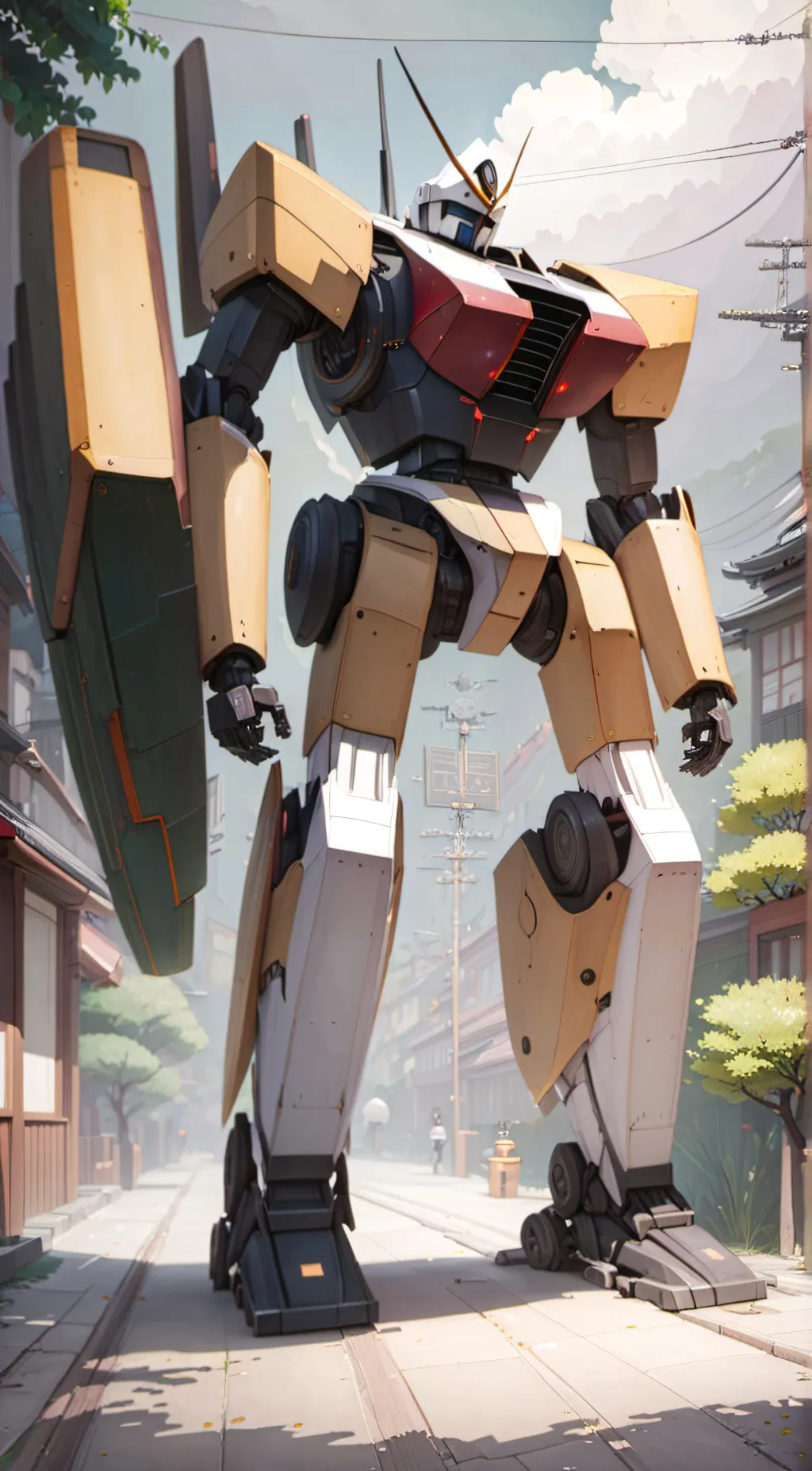 ai character: jaeger  background