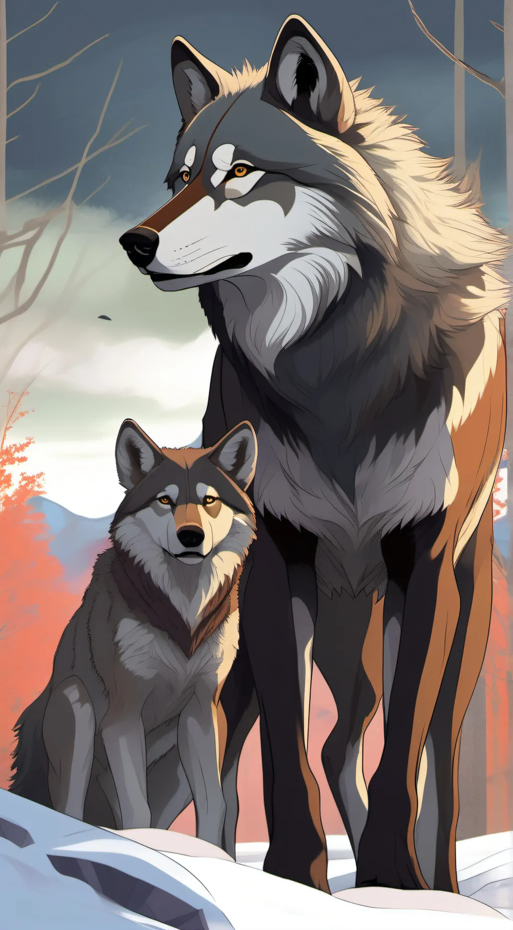 ai character: Southern&North background