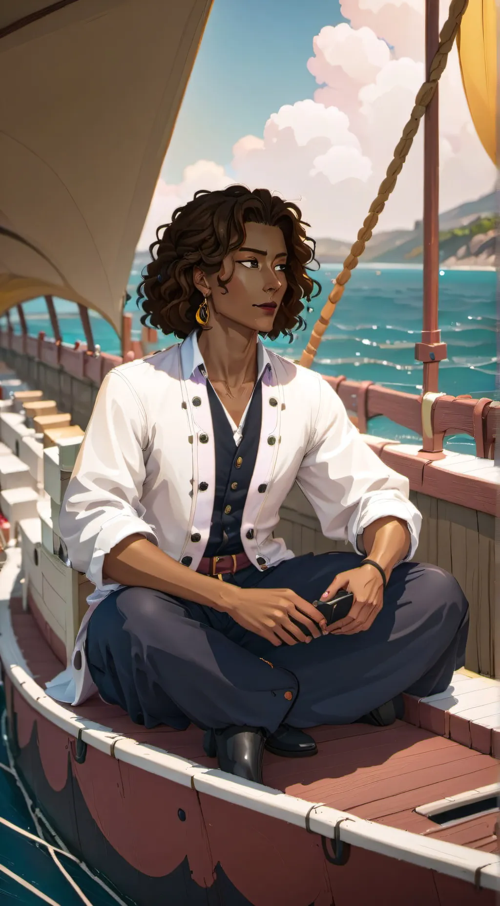 ai character: Jerico Soberanis  background