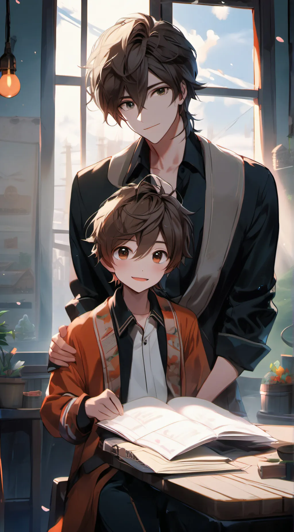 ai character: Ra background