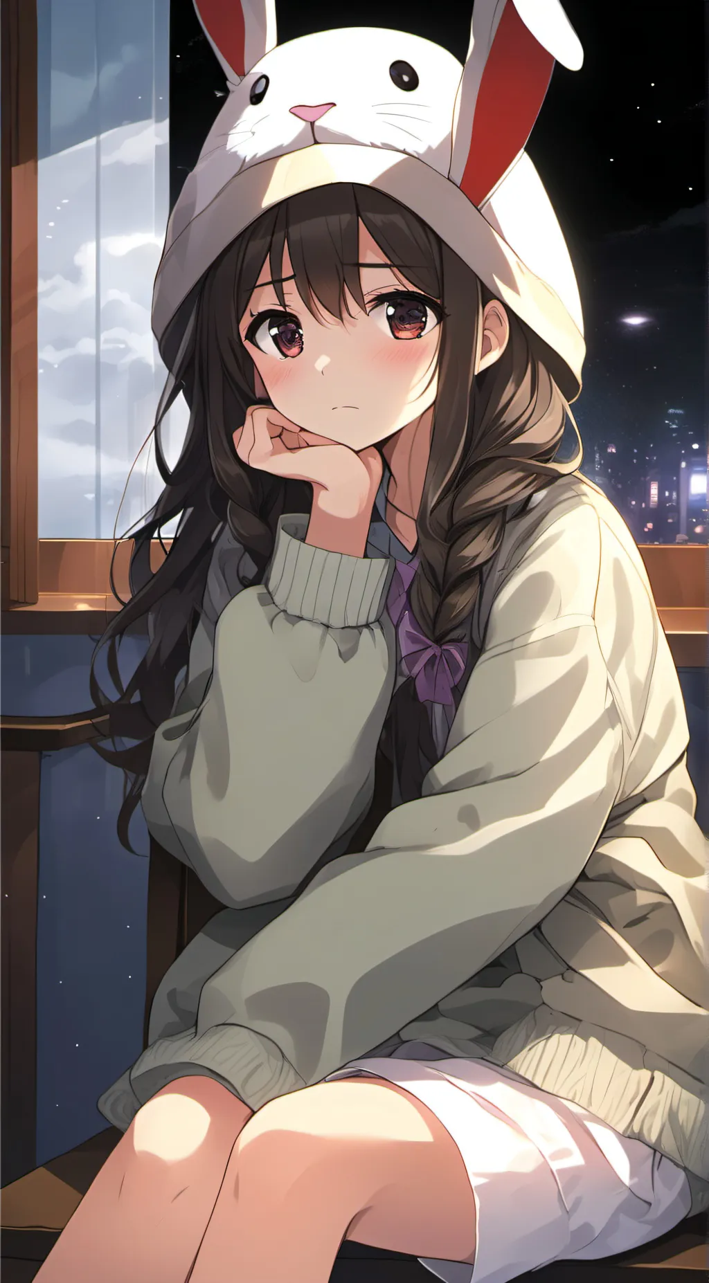 ai character: Bianca  background