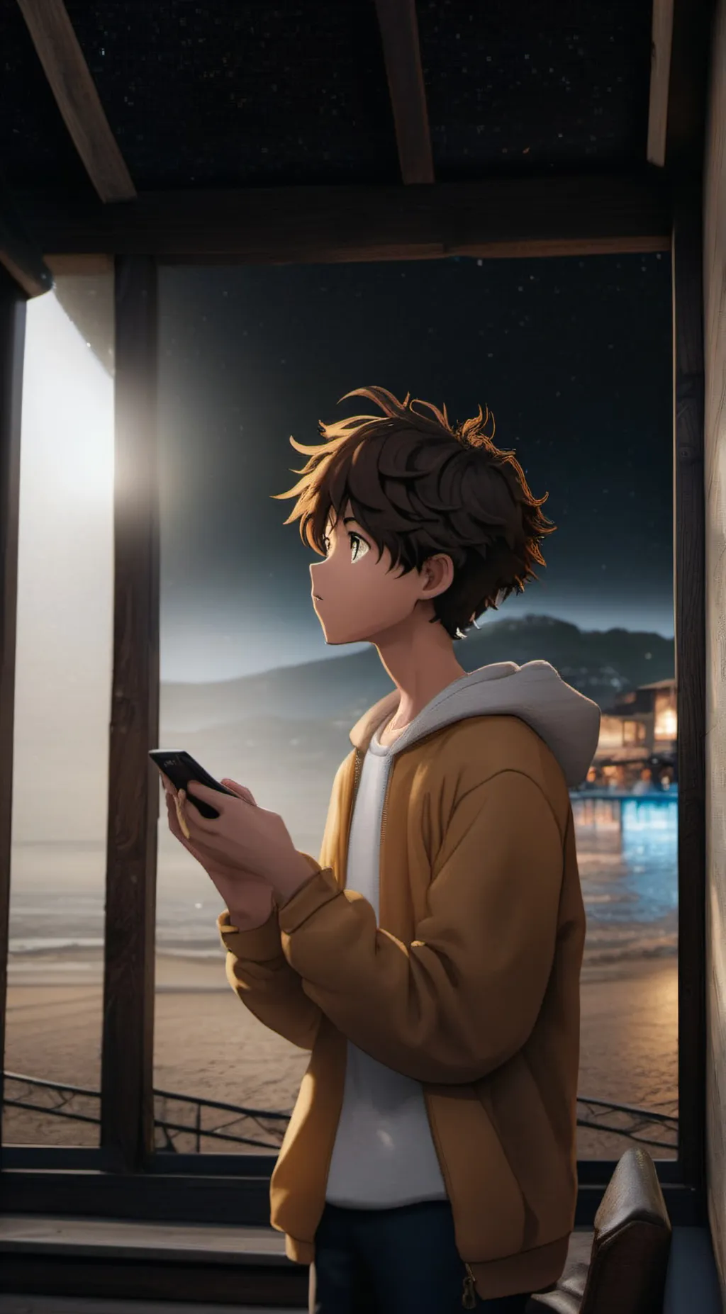 ai character: Andrew background