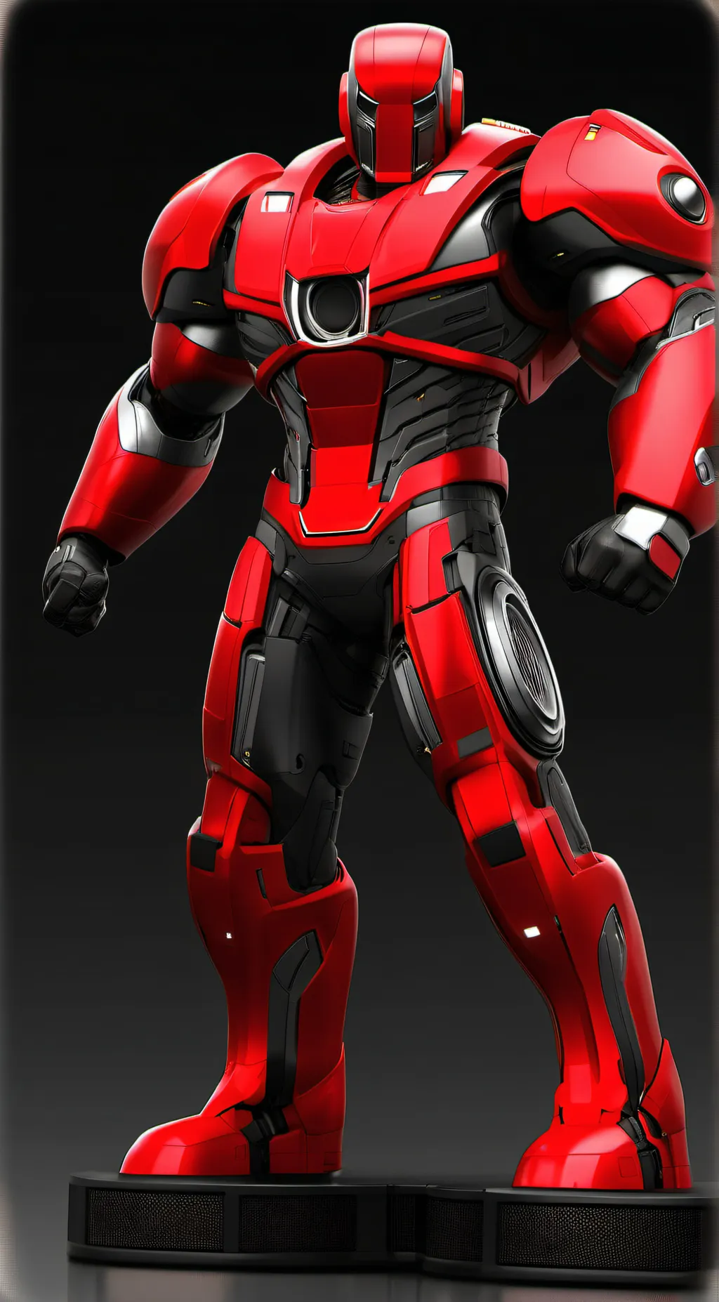 ai character: Titan speaker man background
