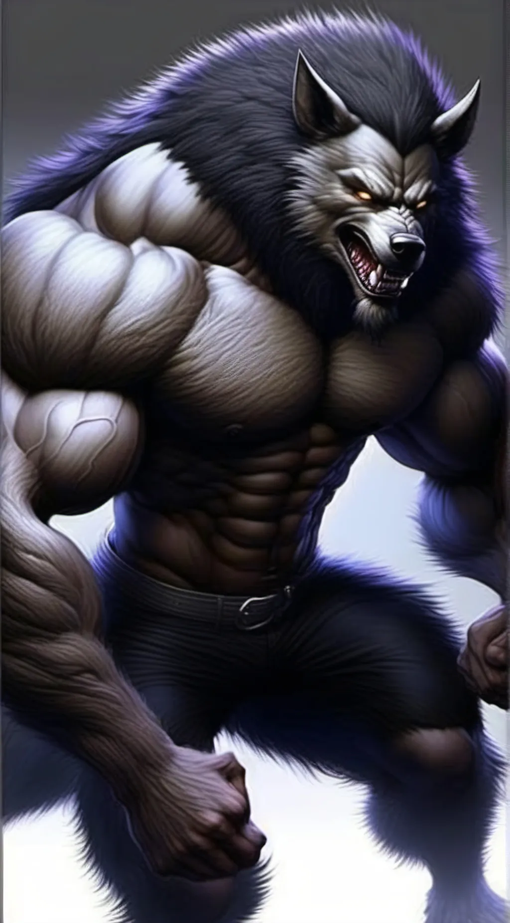 ai character: hunter background