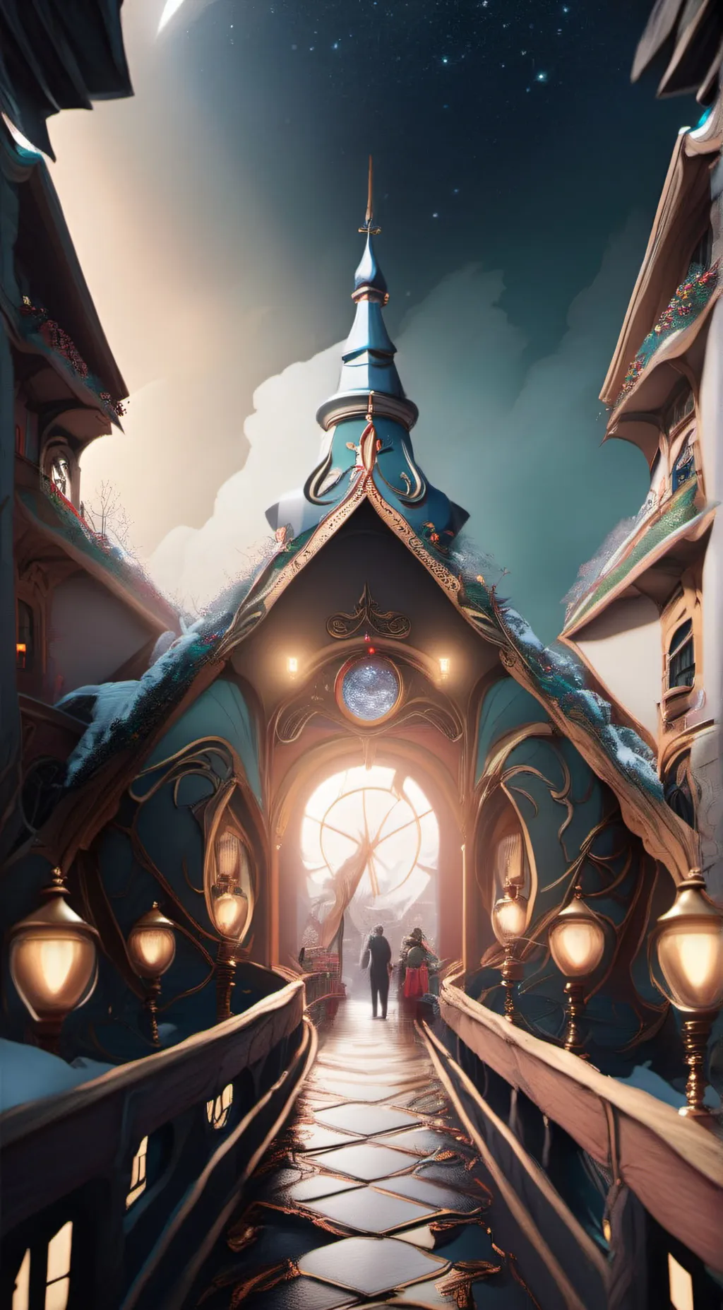 ai character: timer tick background