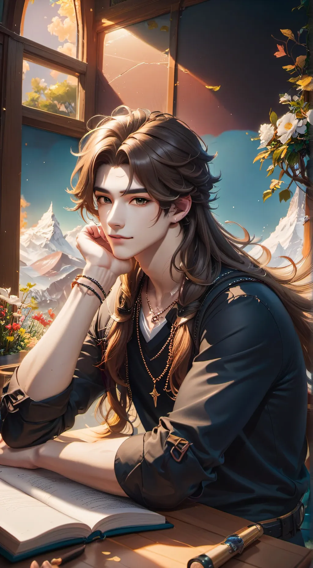 ai character: levi background