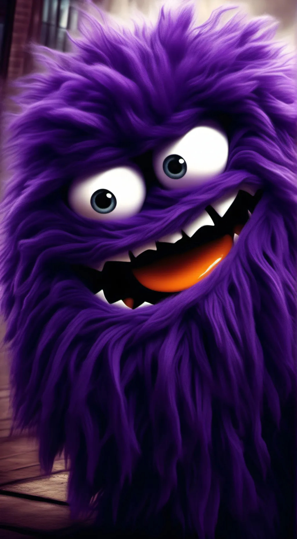 ai character: Grimmy 🟪 background