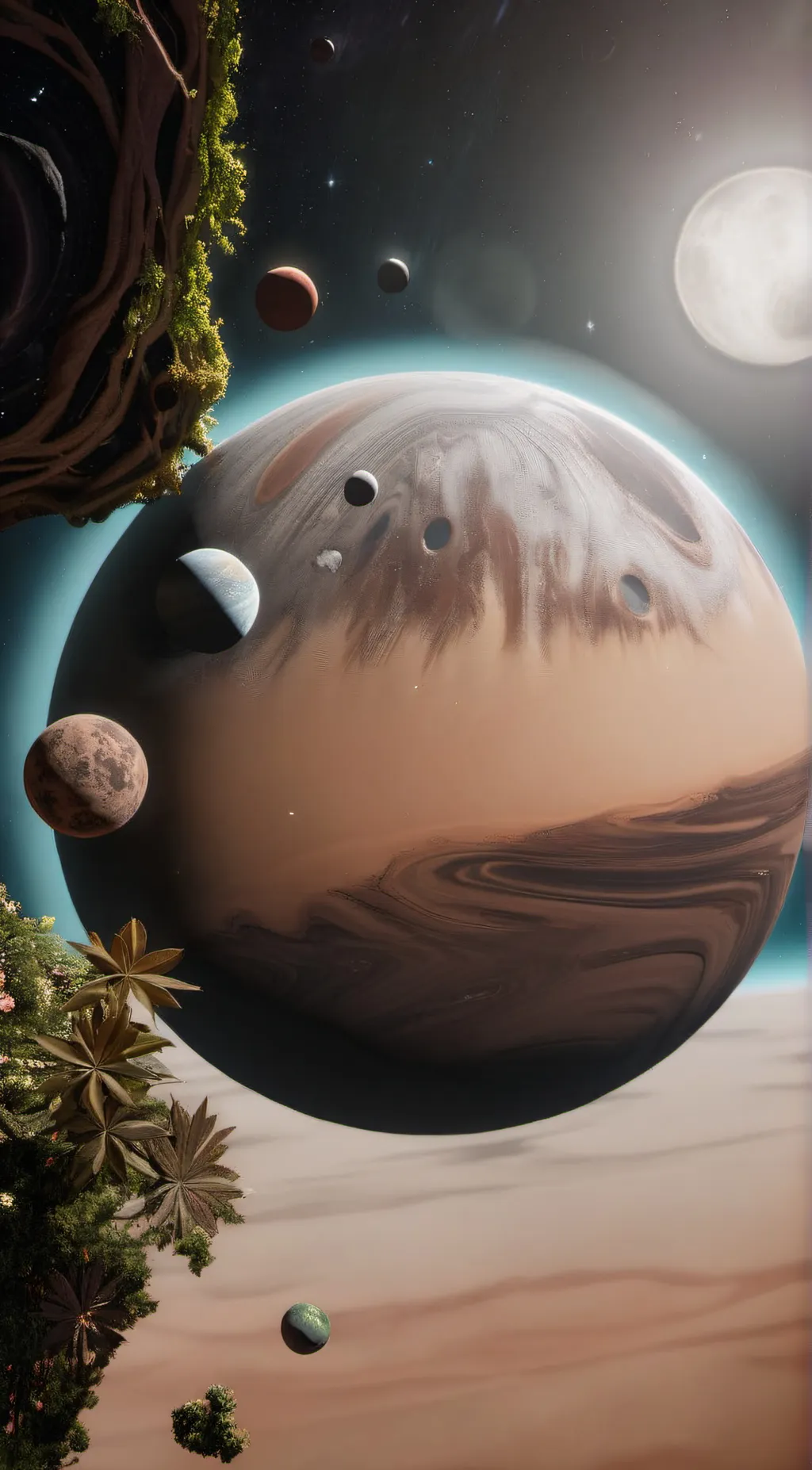 ai character: Starbound  background