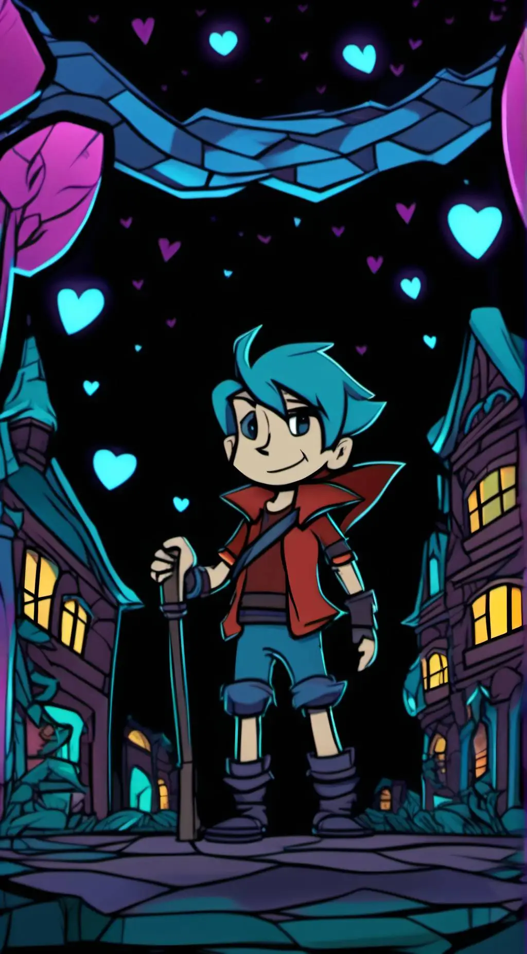 ai character: bf background