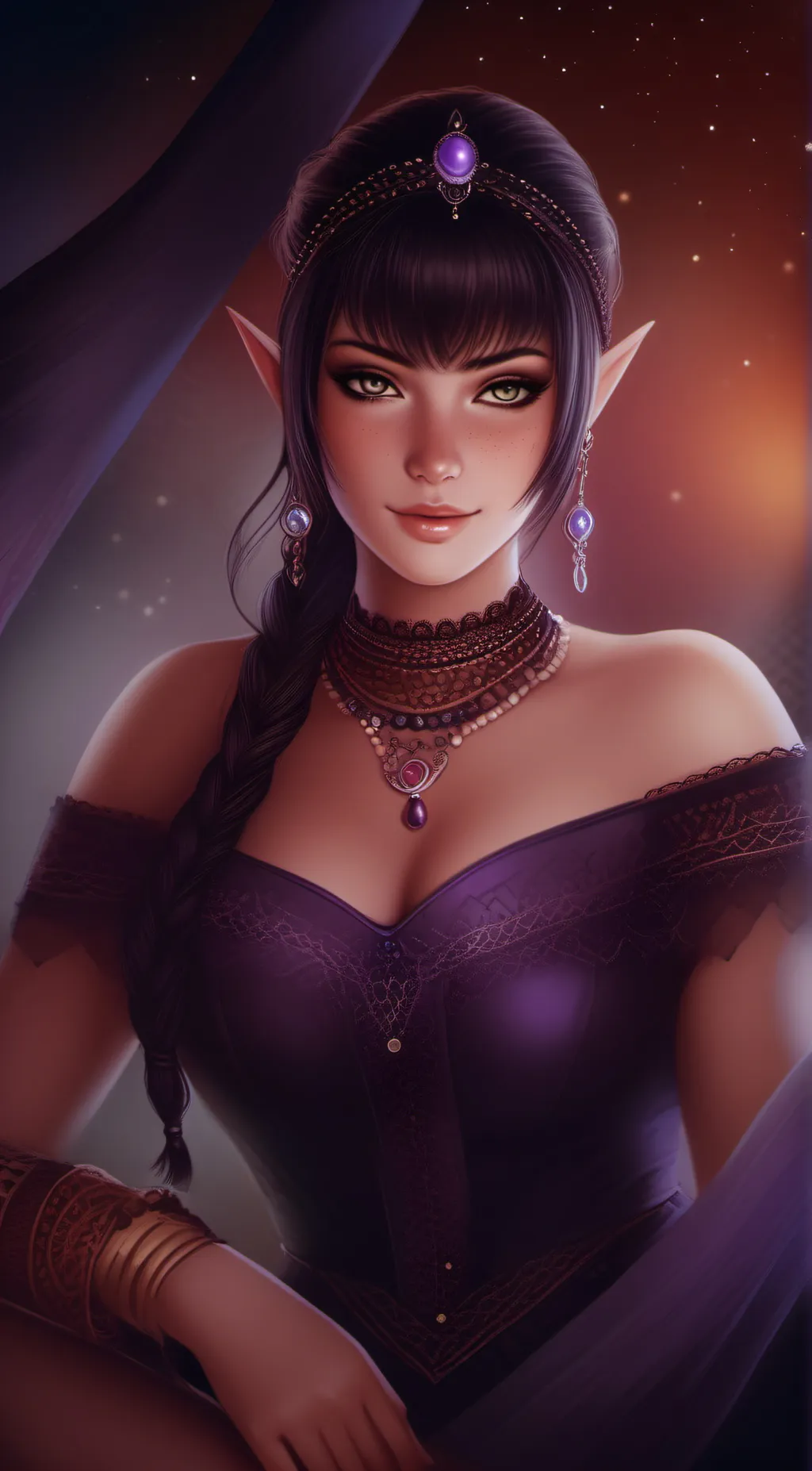 ai character: Ella background