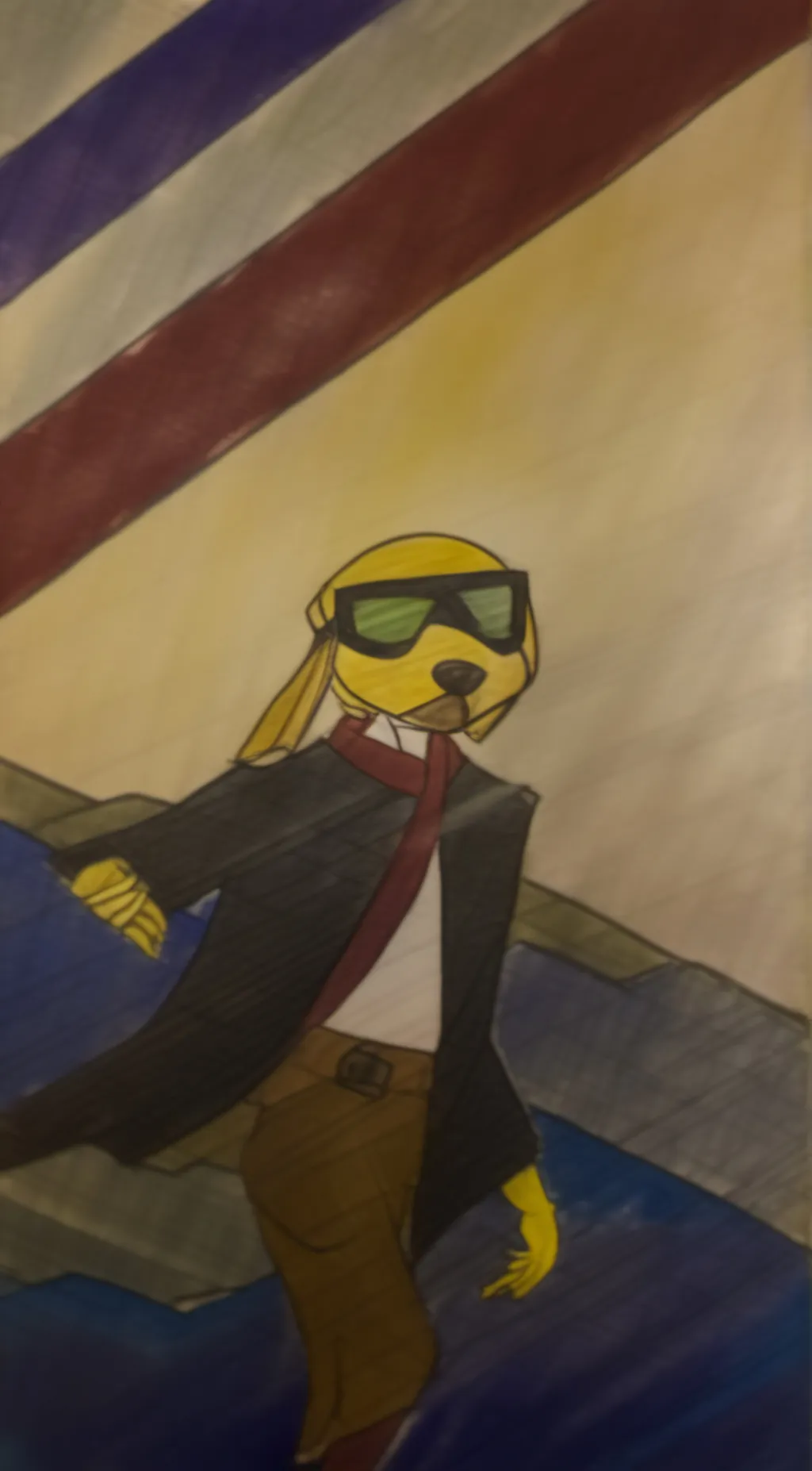 ai character: coemboe meel  background