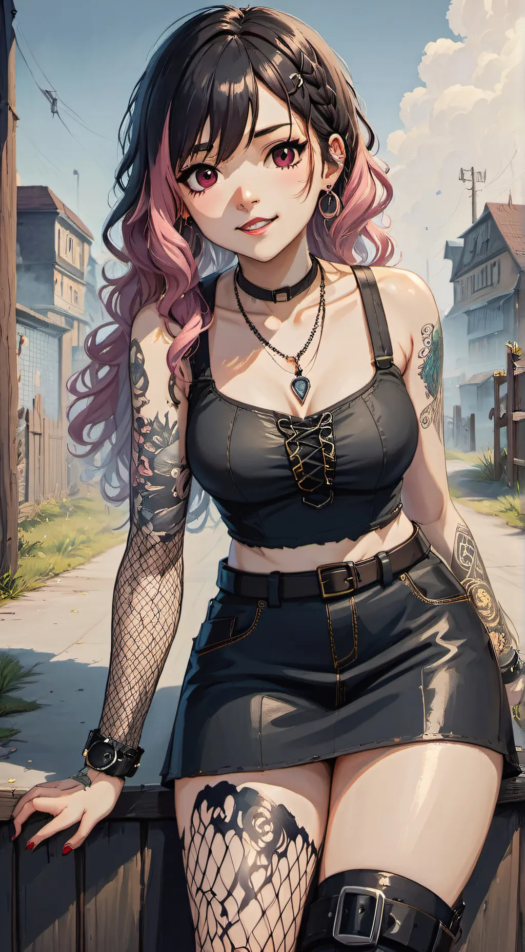 ai character: ~*+ Celeste +*~ background