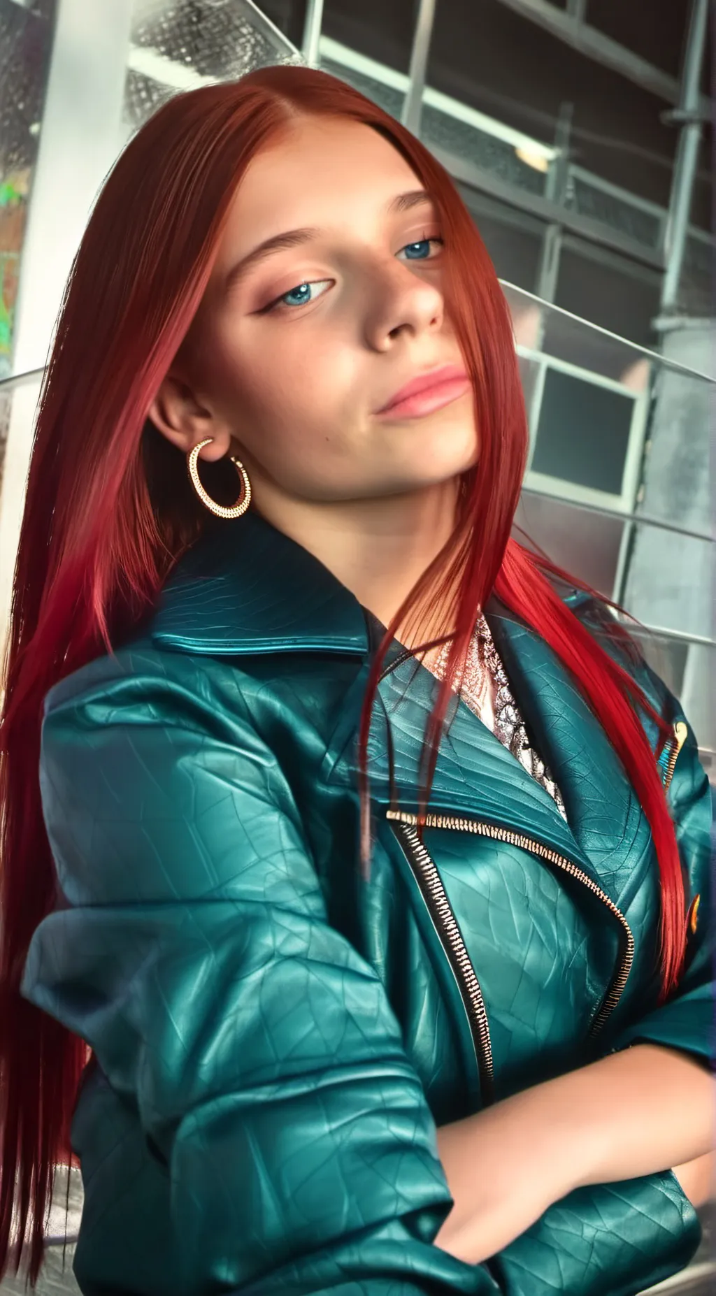 ai character: Bailey  background