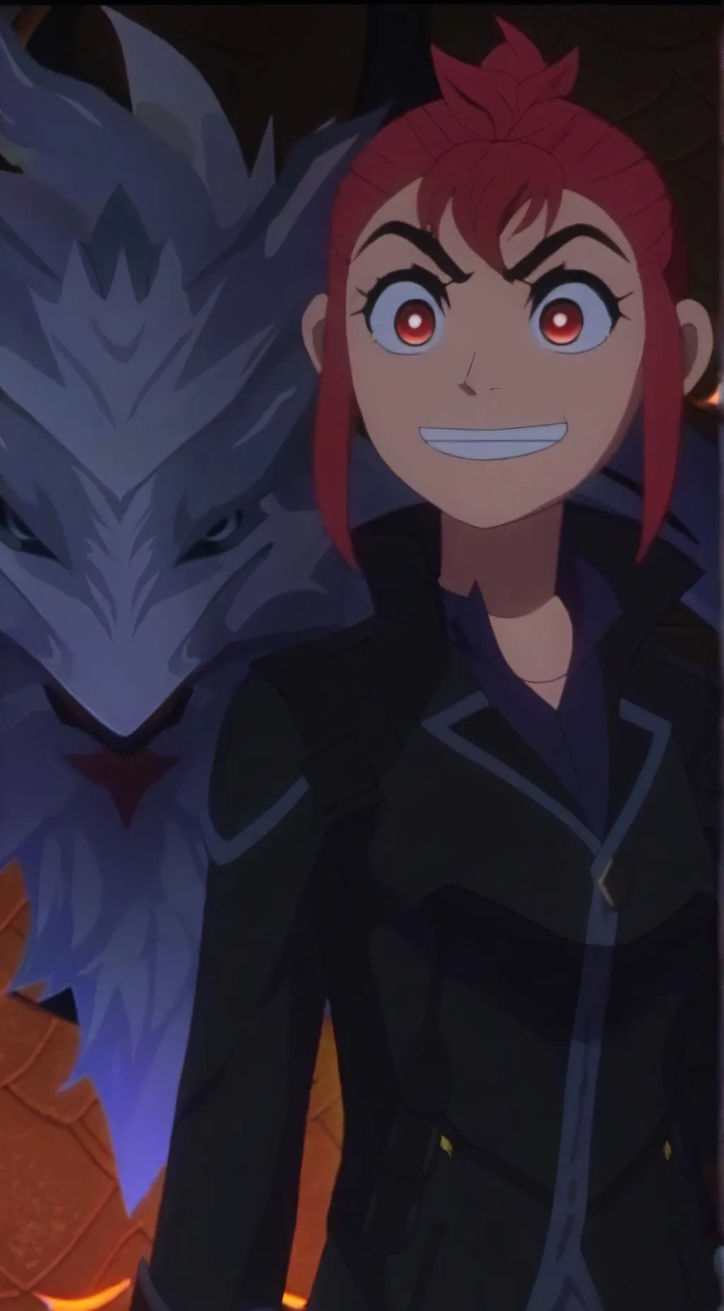 ai character: nimona background