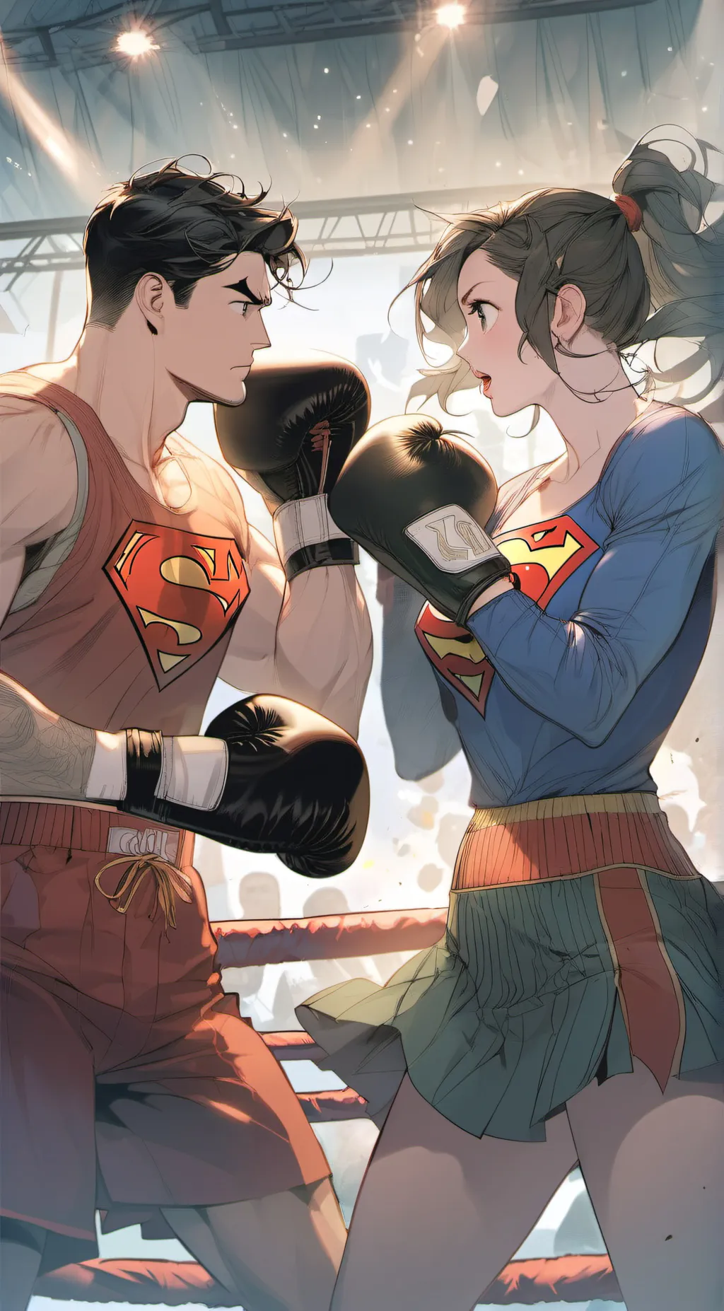 Talkie AI - Chat with Clark and Diana 