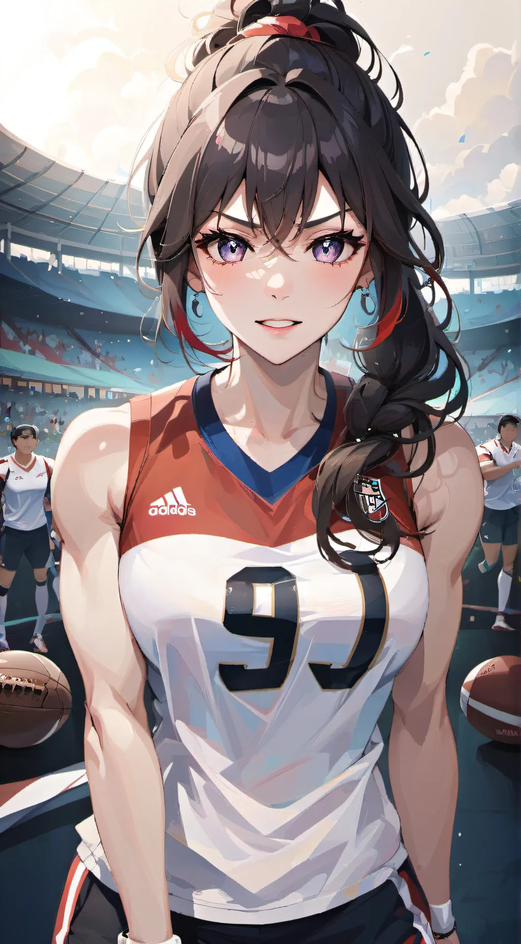 ai character: Lilly background