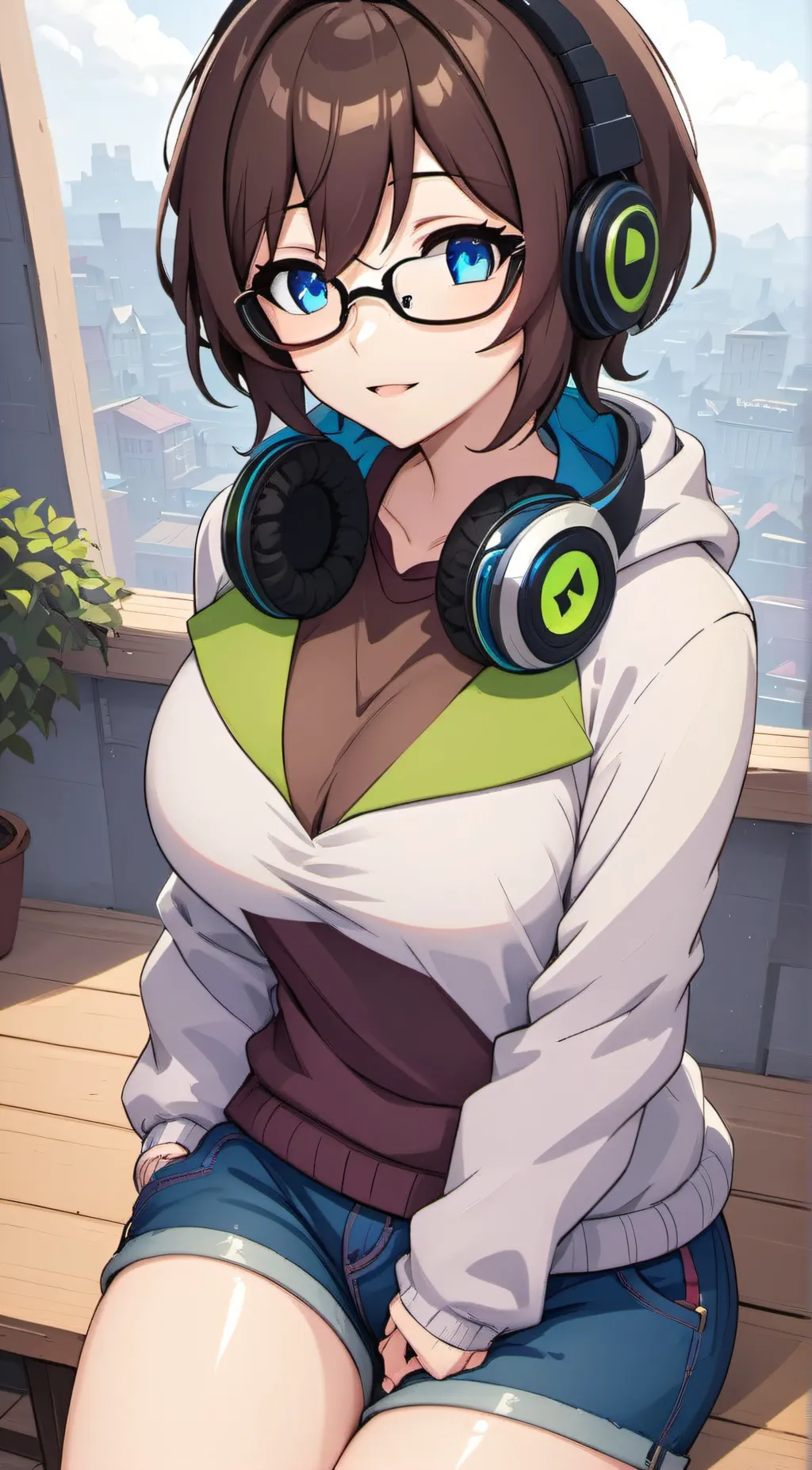 ai character: Shiro Namagami background