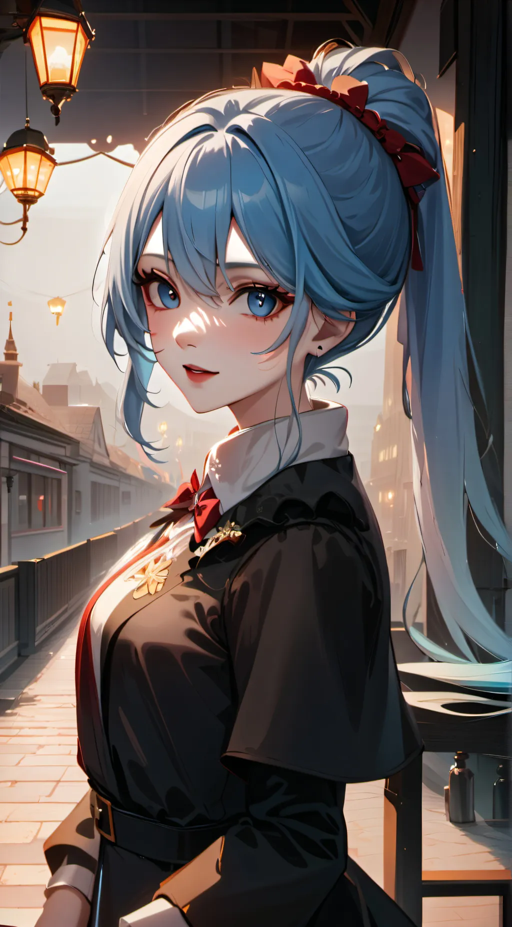 ai character: Liliana  background