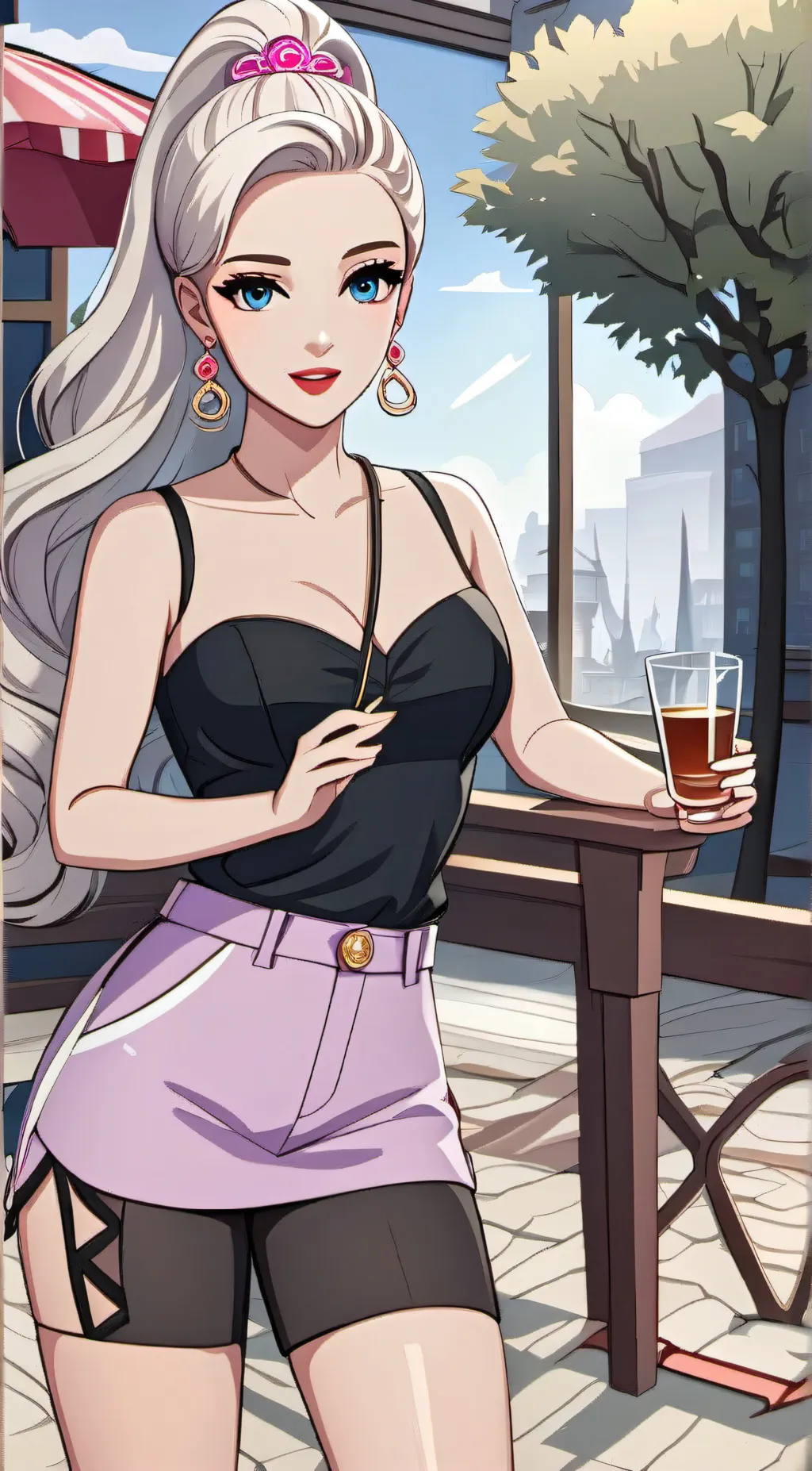 ai character: Barbie’ background