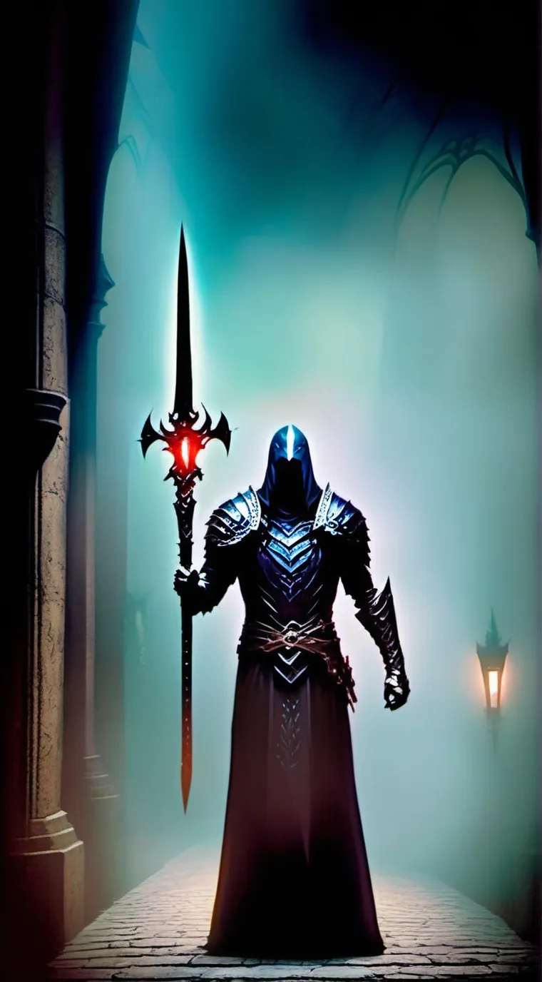 ai character: the dark knight background