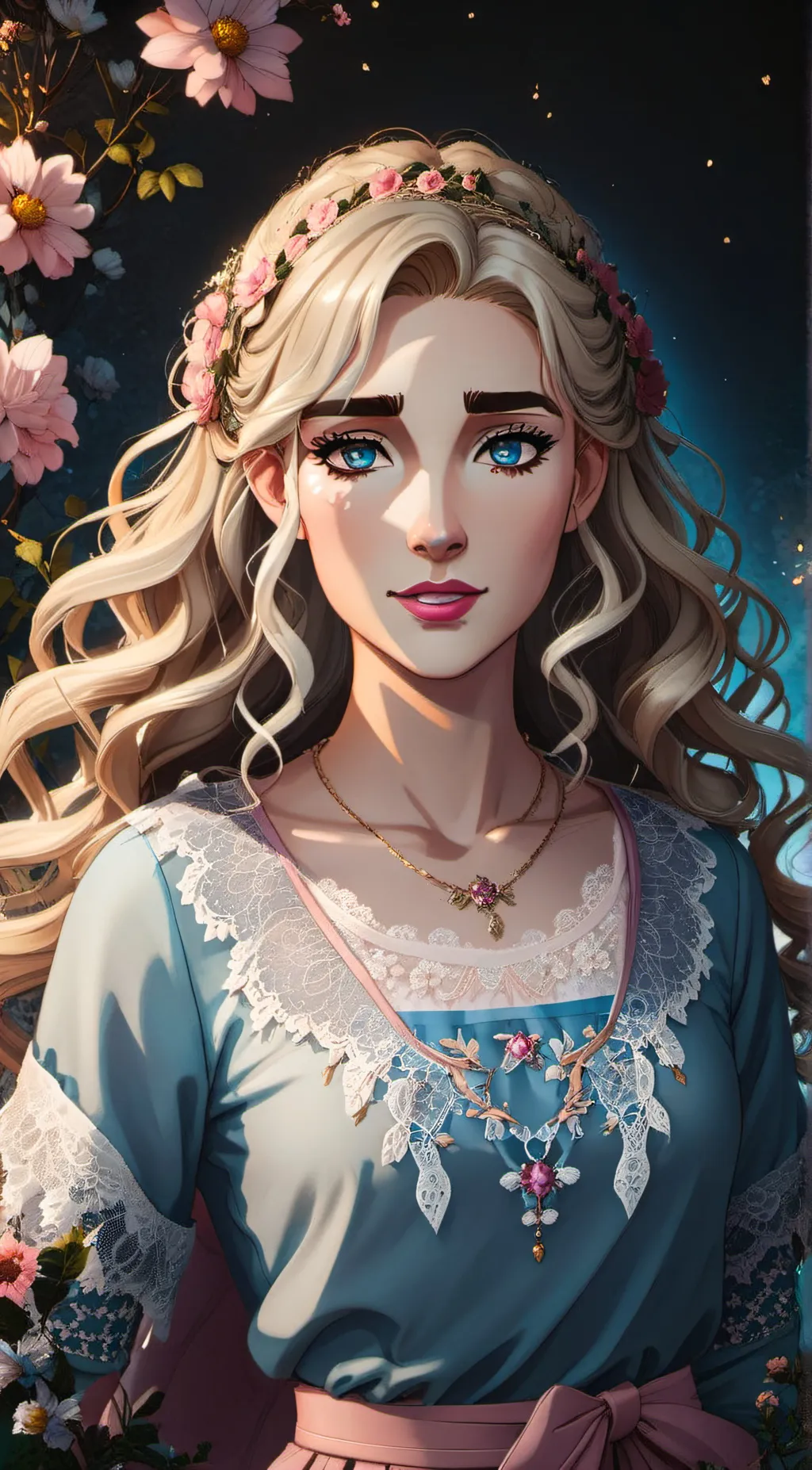 ai character: Lamb background