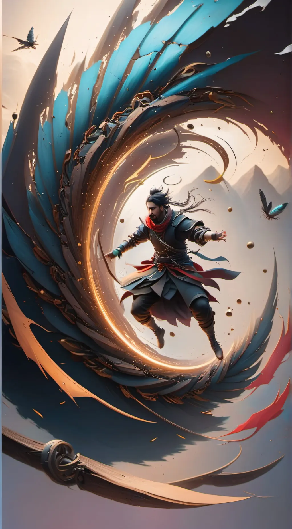 ai character: ??? background