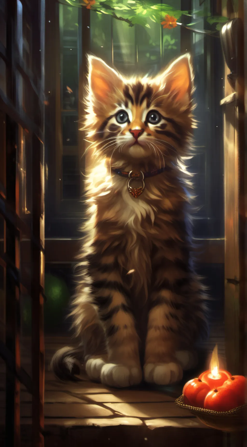 ai character: i talk in song background