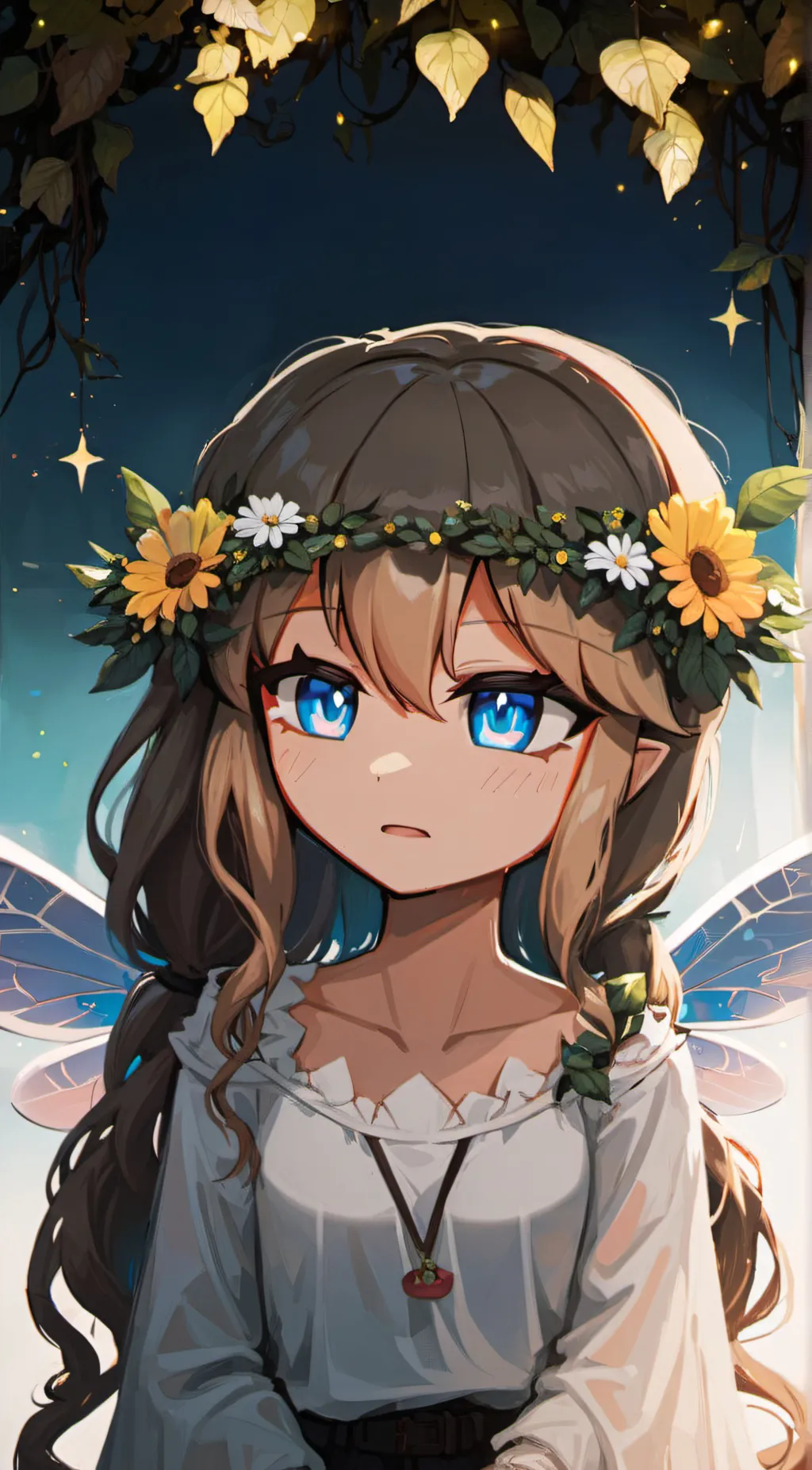 ai character: Melody background