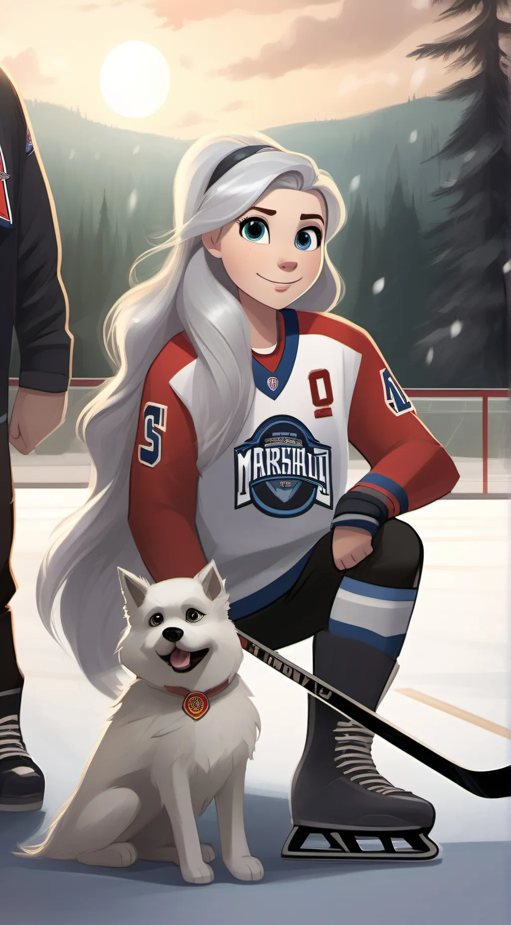 ai character: Everest background