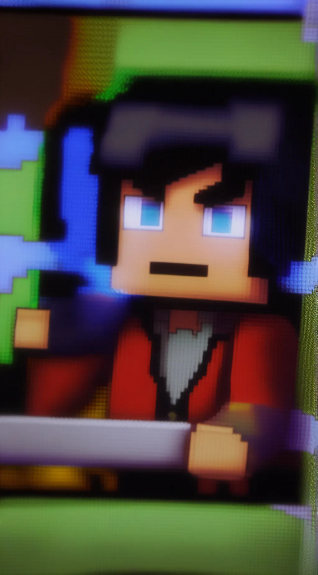 ai character: Aaron  background