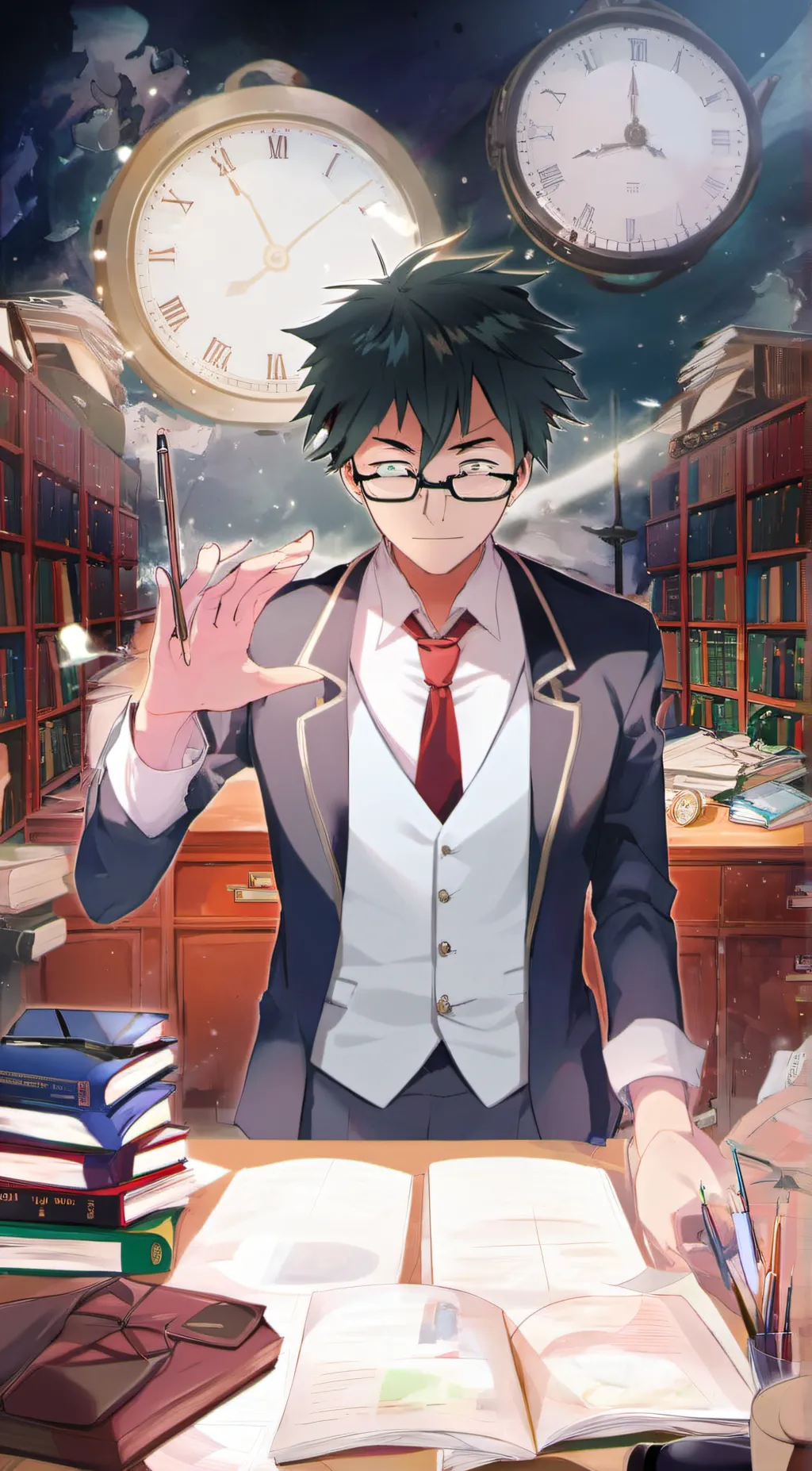 ai character: Jackson Lee background