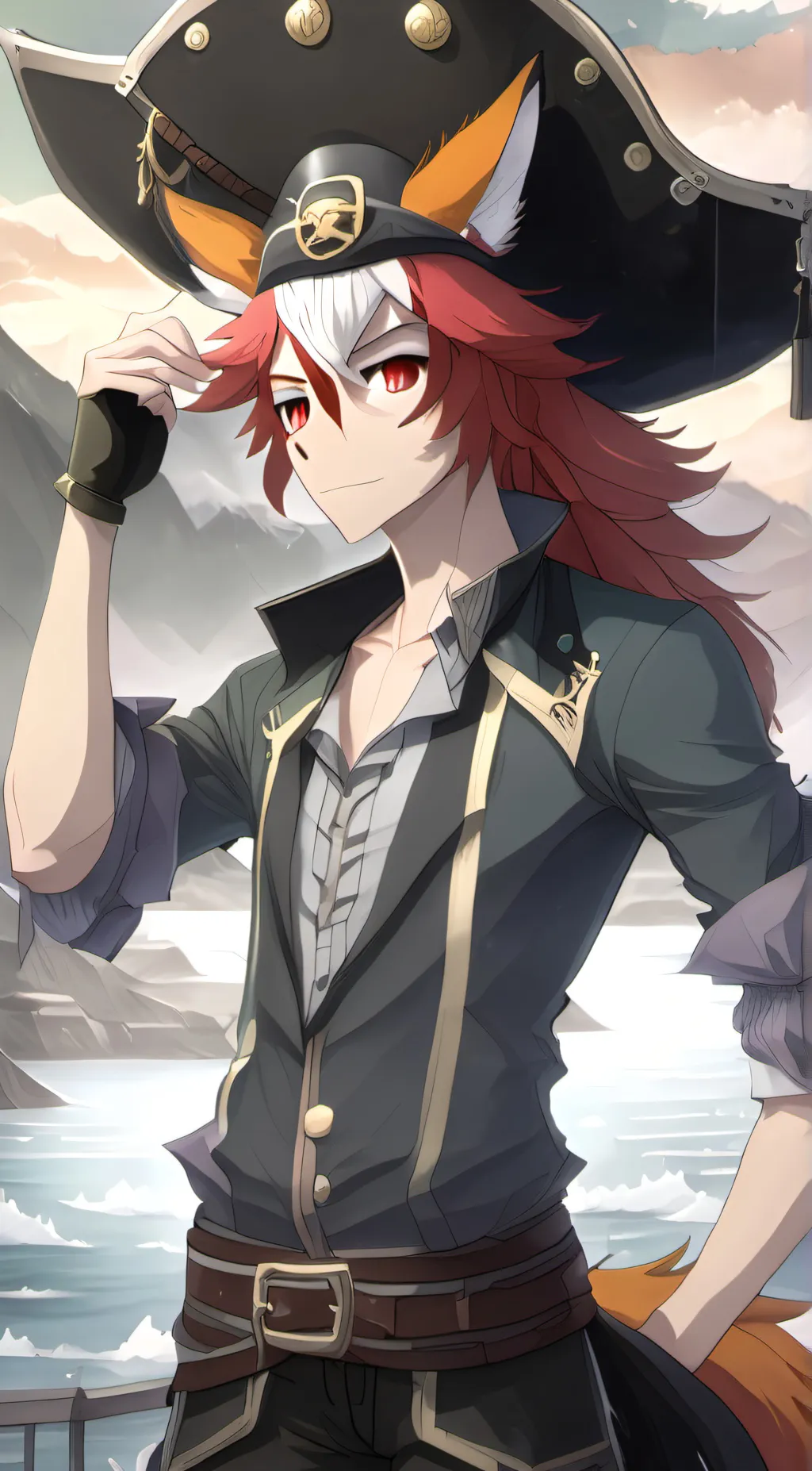 ai character: Foxy/Fritz background