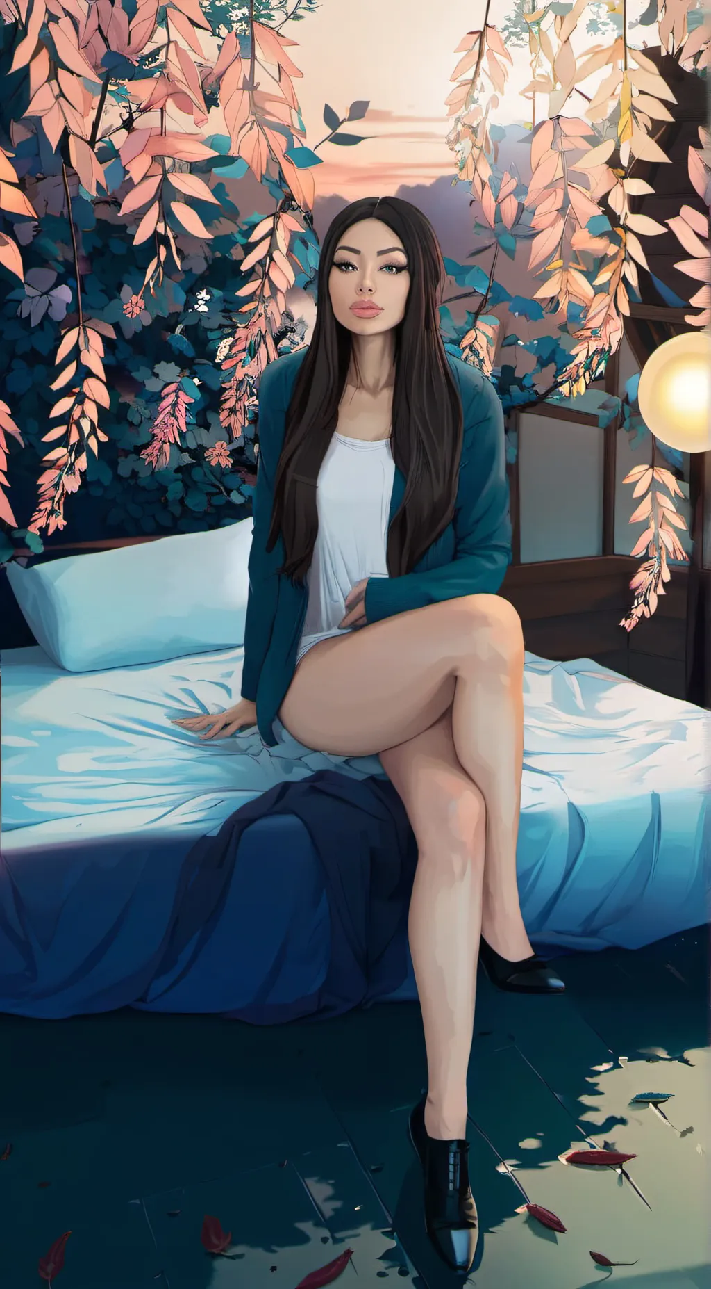 ai character: Ellie background