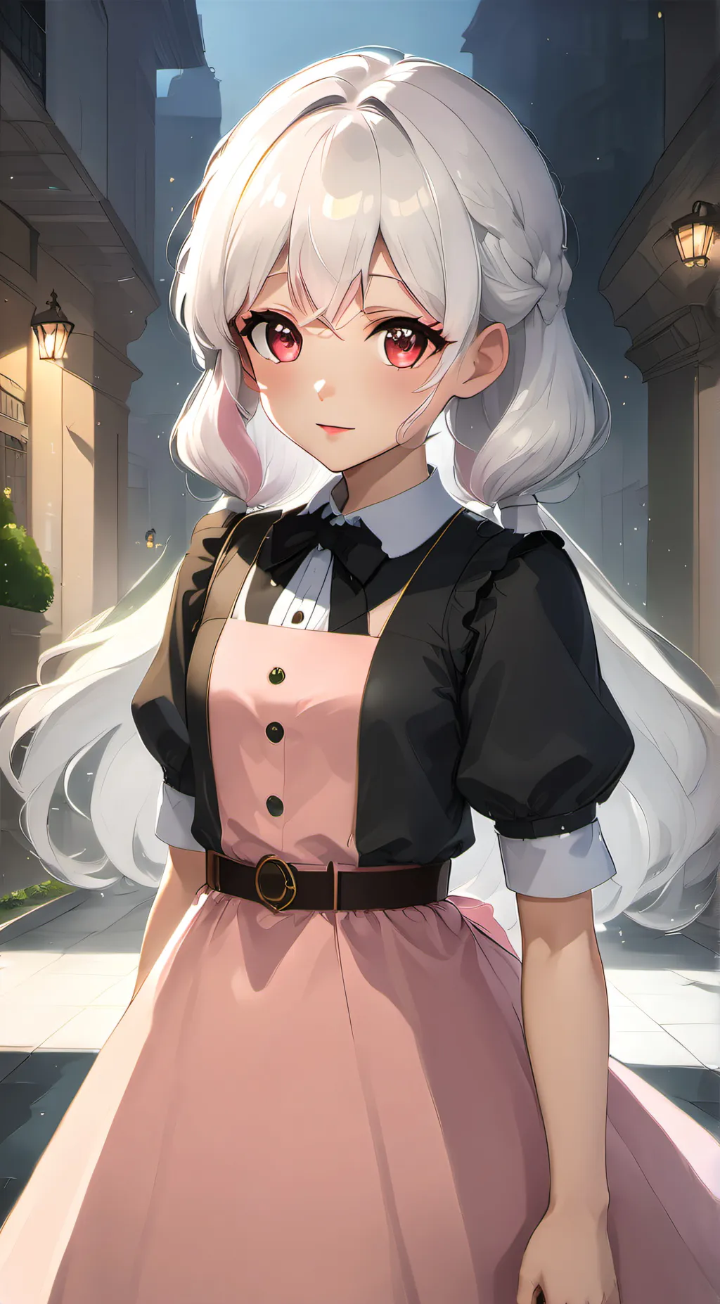 ai character: Lotus background