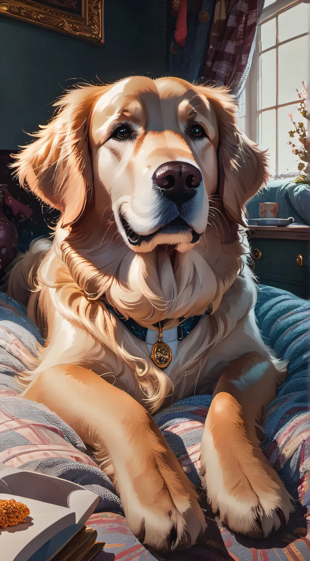 ai character: April background