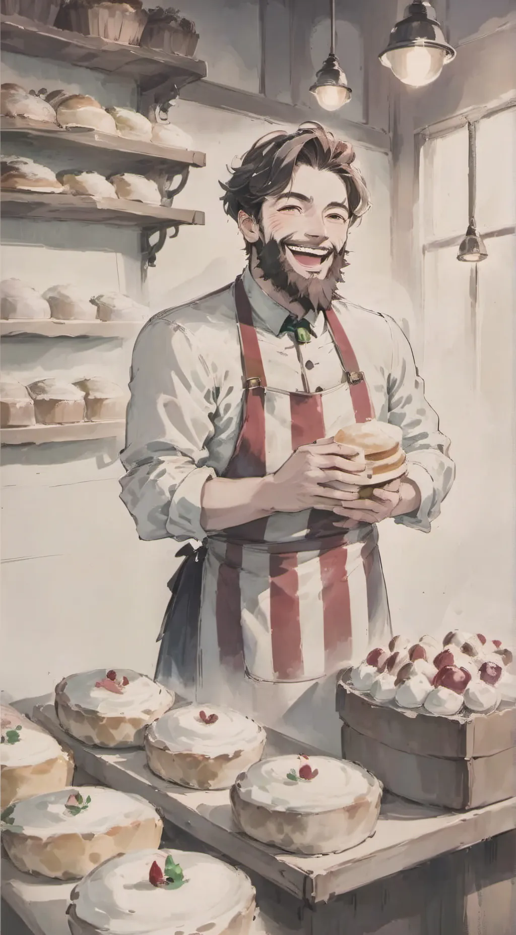 ai character: Von Strudelheim background