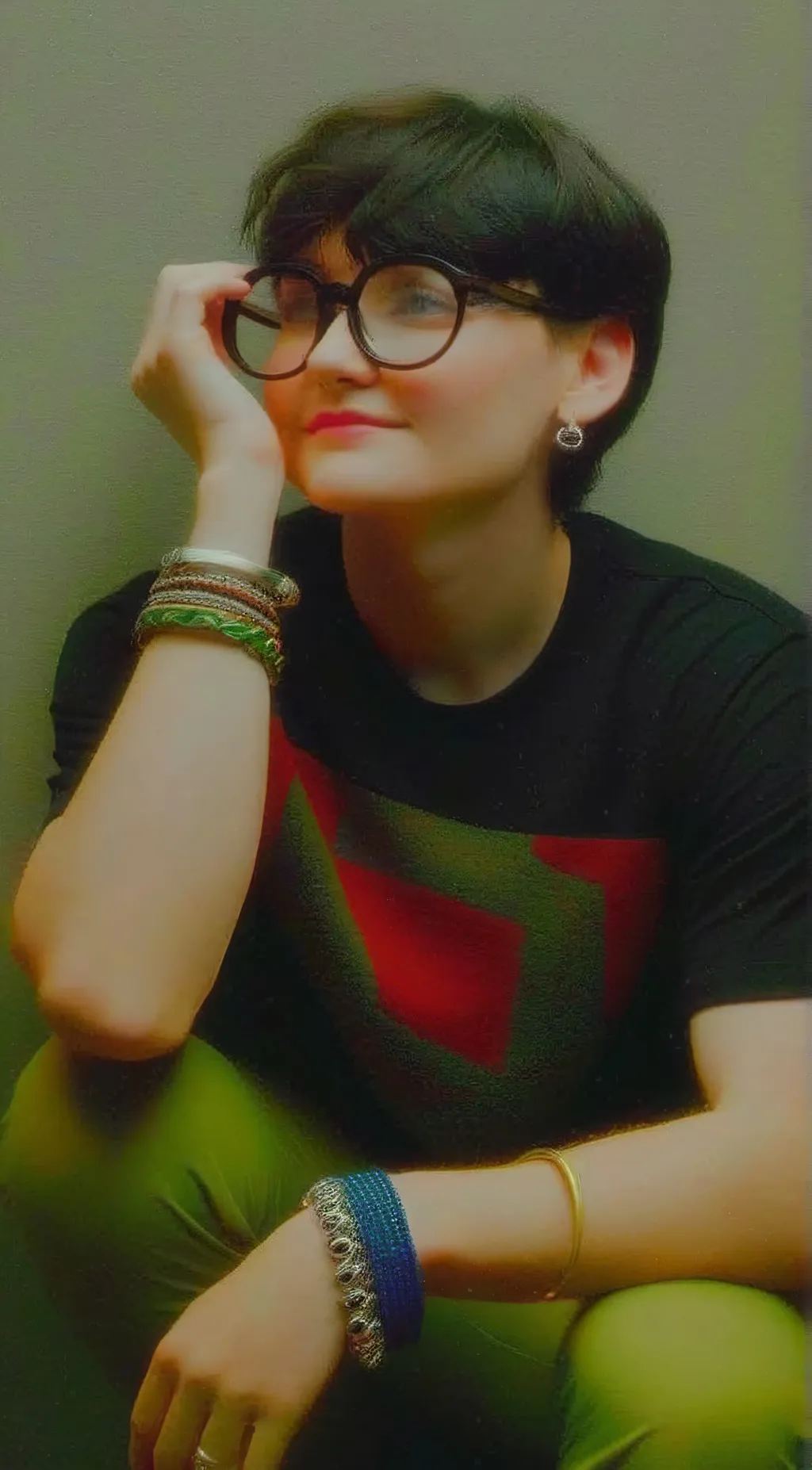 ai character: Mikia background