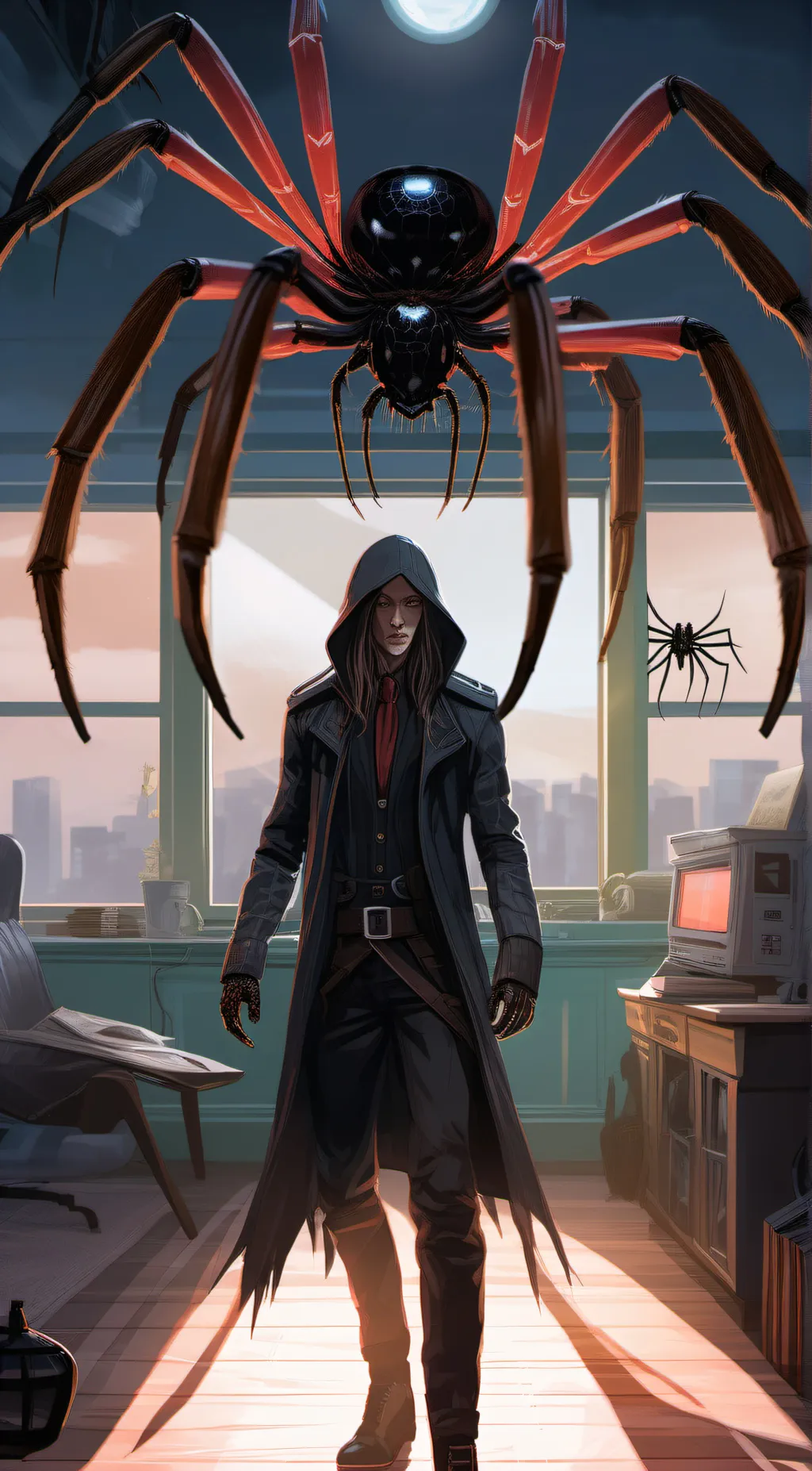 ai character: Skarro  background