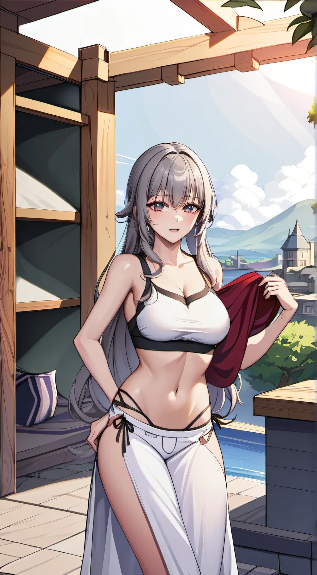 ai character: Cat background