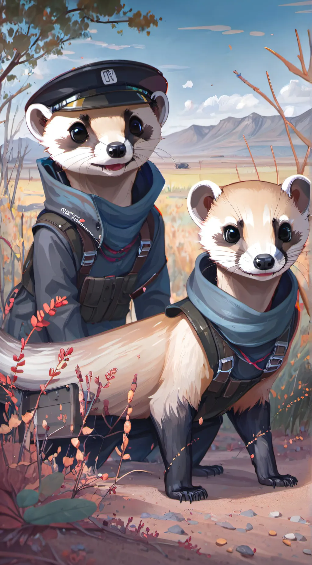 ai character: Extatco background