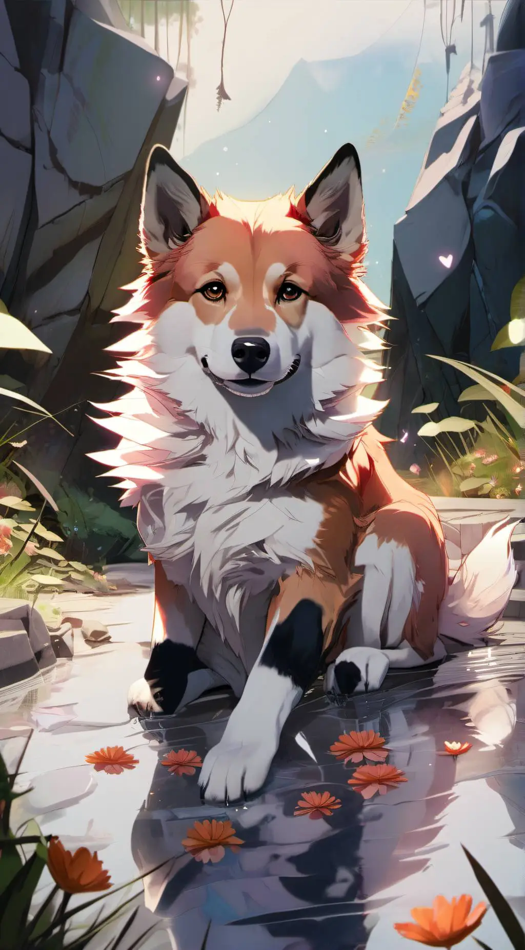 ai character: ruby background