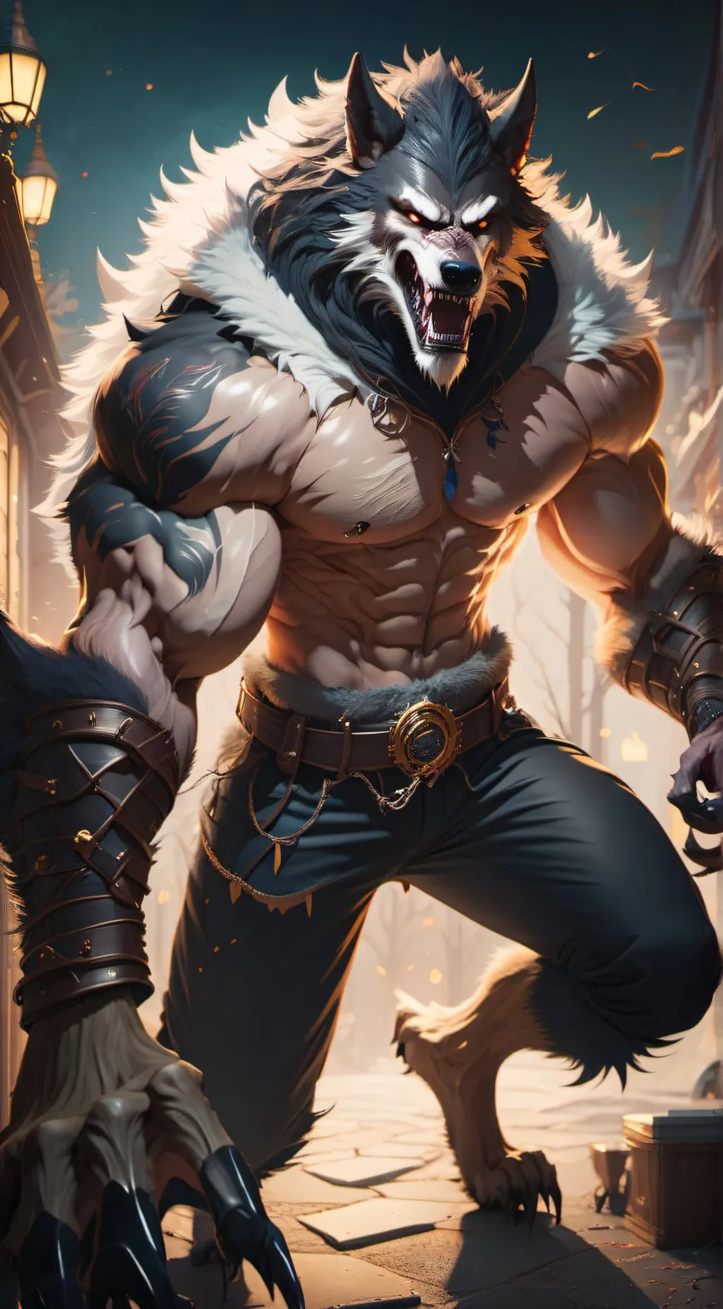 ai character: Fang background