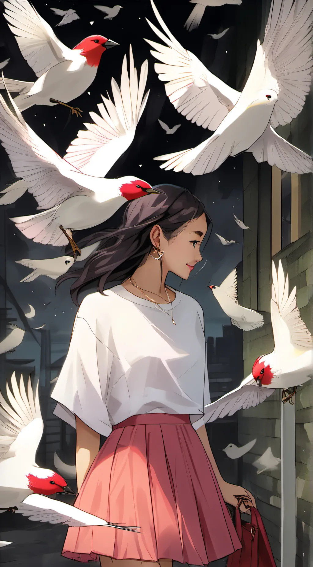 ai character: Lizzie background