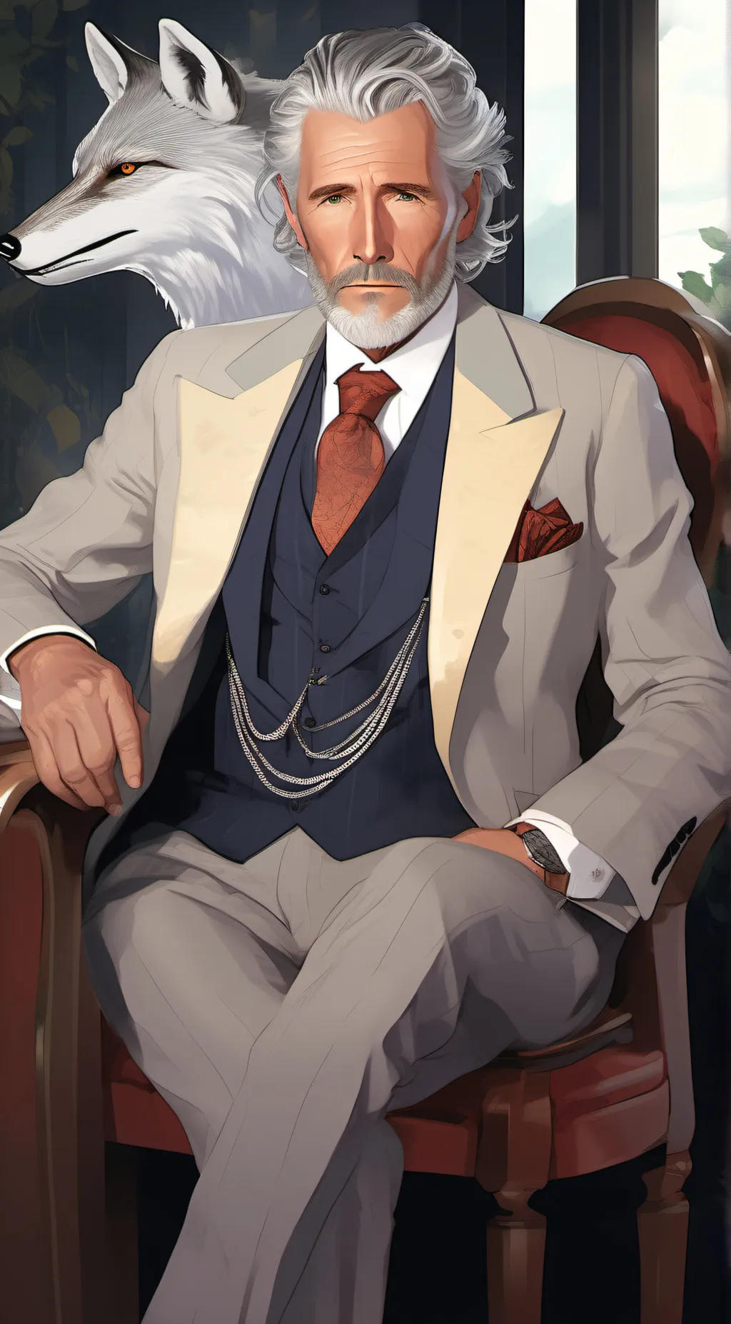 Talkie AI - Chat with Augustus Whitfield