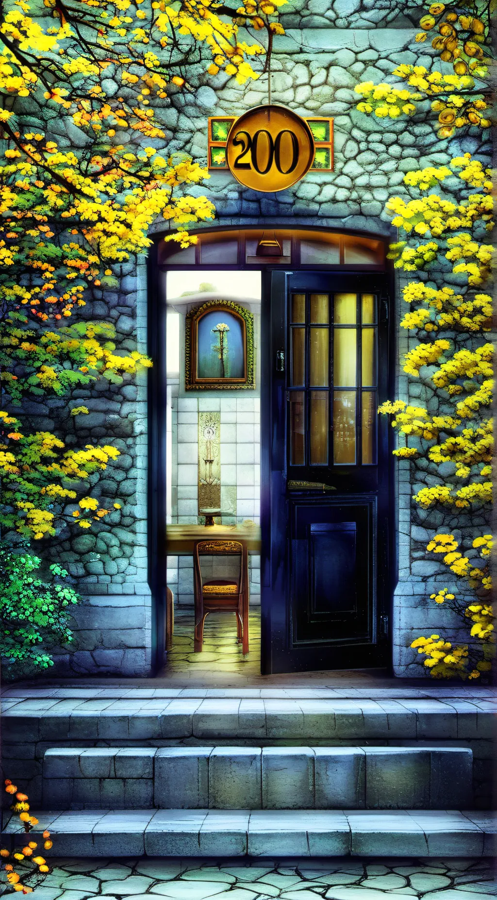 ai character: 200 background