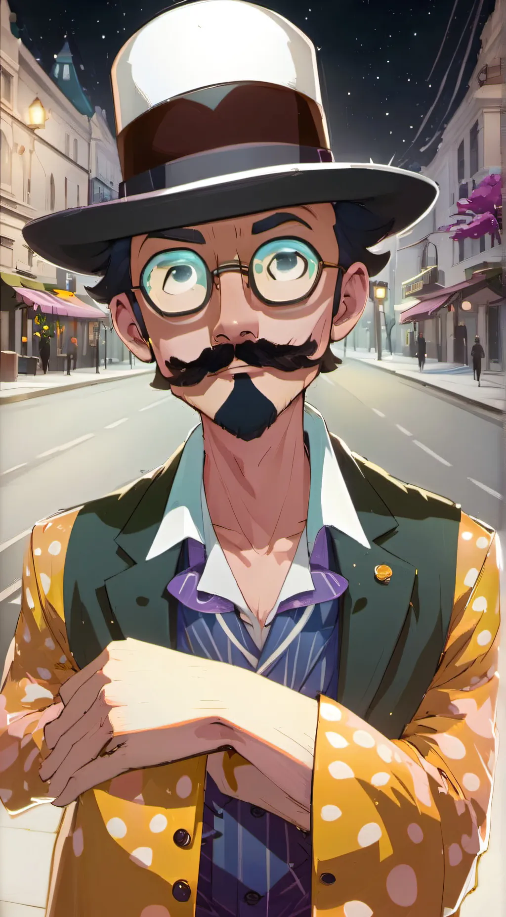 ai character: greg the???  background