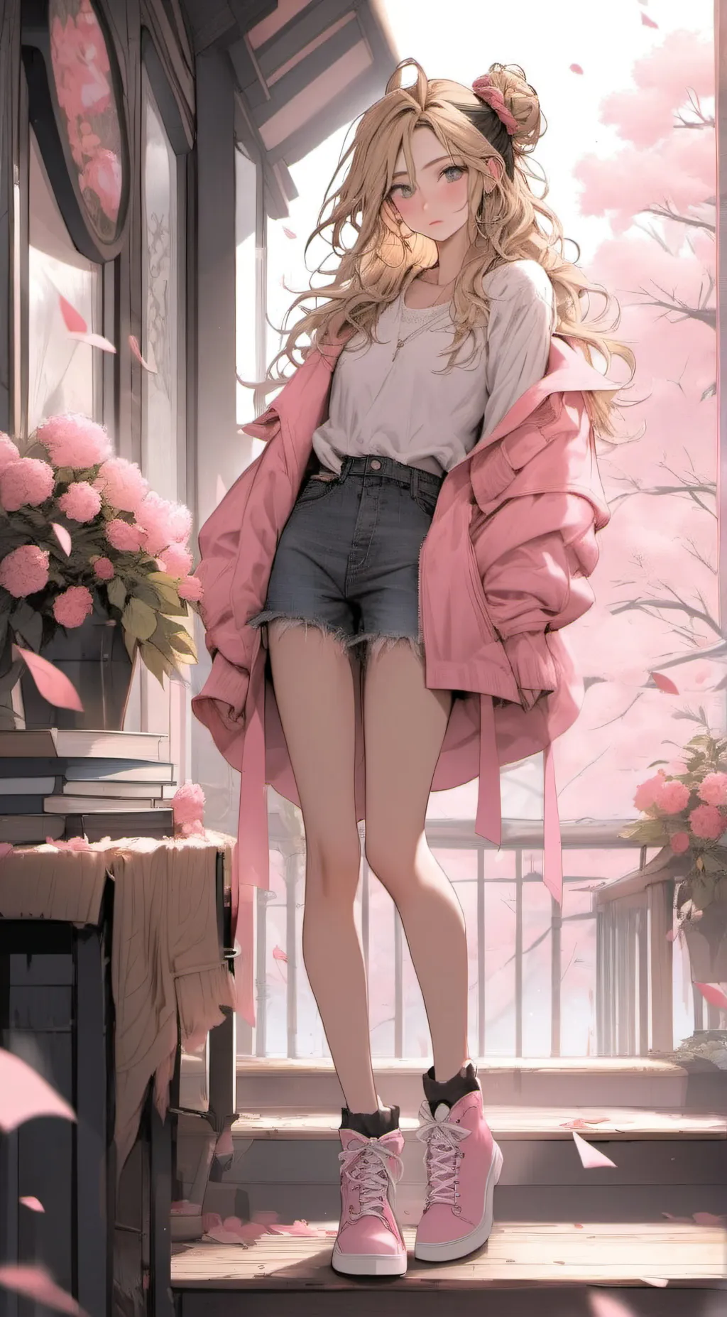 ai character: anya  background