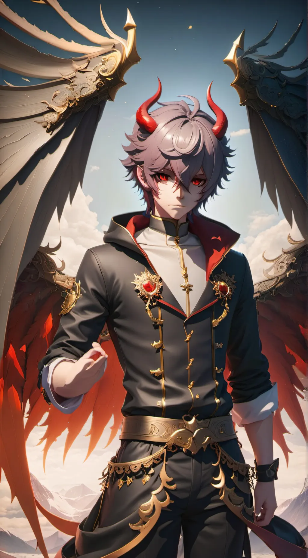 ai character: Damon background