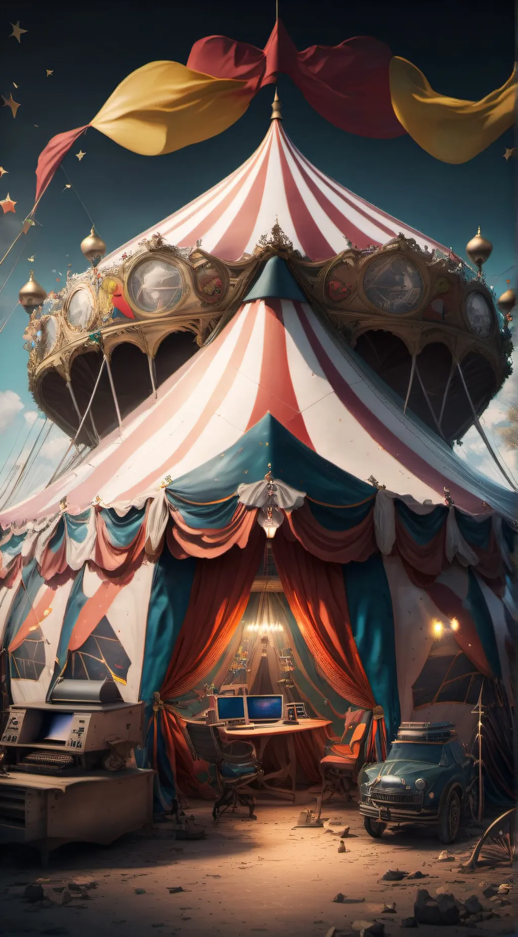 ai character: Tadc (jax is dying background