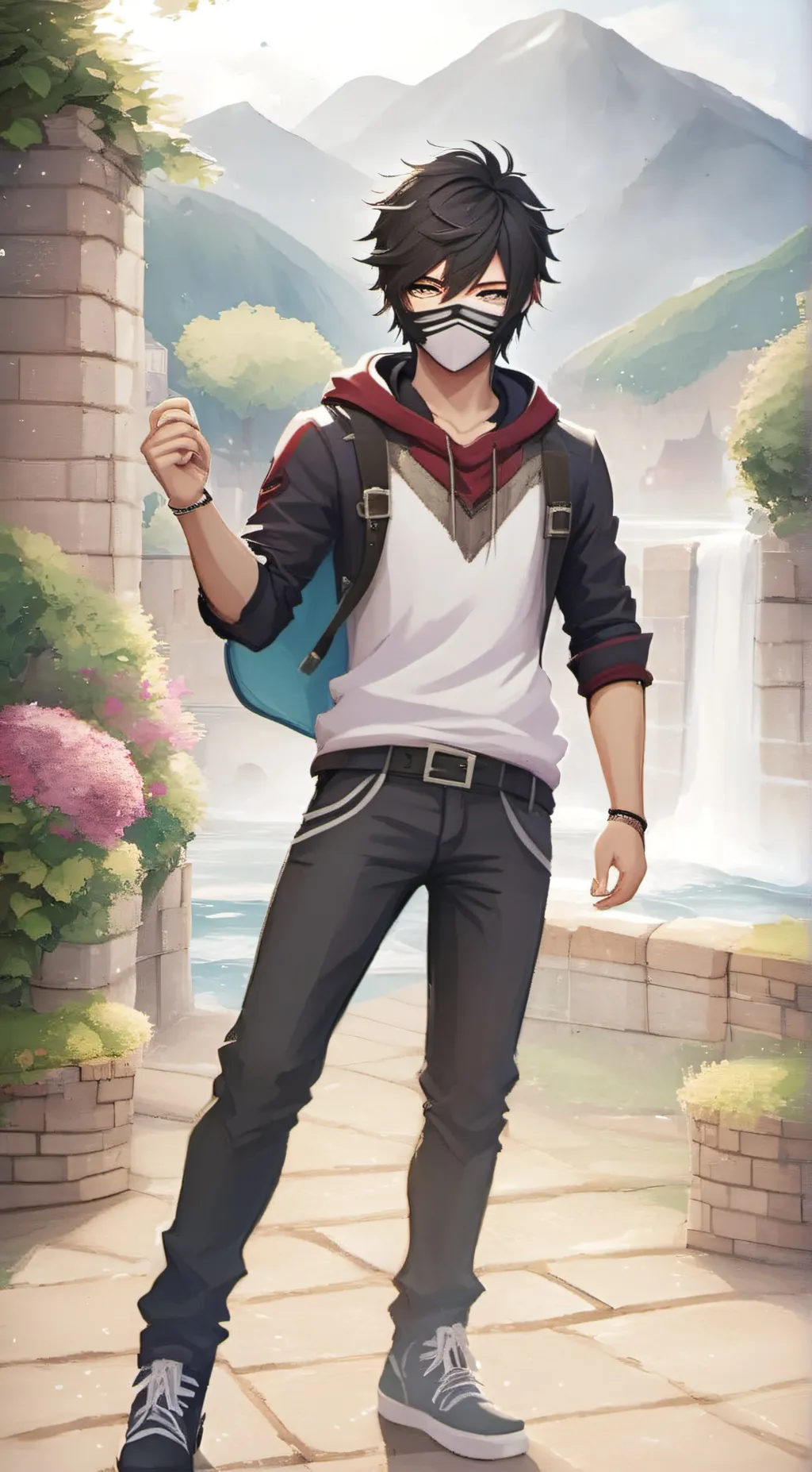 ai character: Zane background